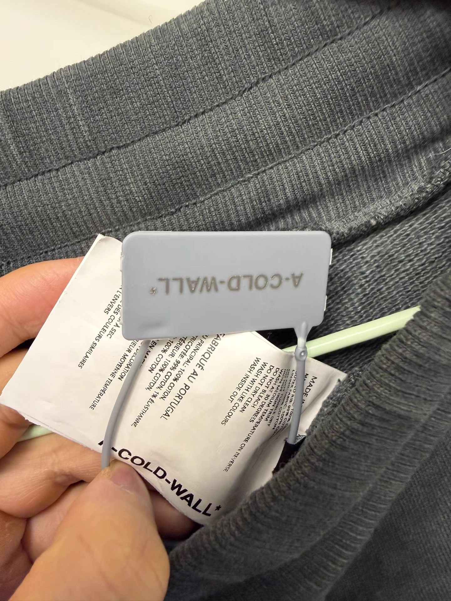 A-COLD-WALL* A-Cold-Wall ACW Men's Washed Casual Sweatpants K18 Size US 29 - 4 Thumbnail