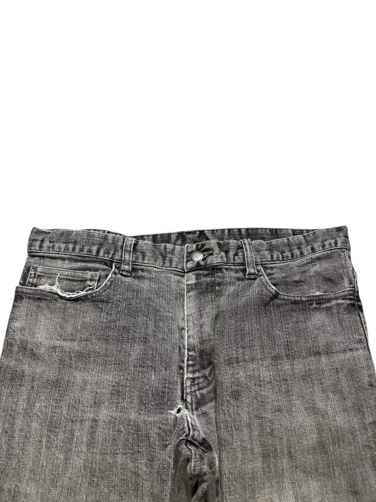 Japanese Brand Vintage Japanese Brand Distressed Loose Jeans Size US 32 / EU 48 - 4 Thumbnail