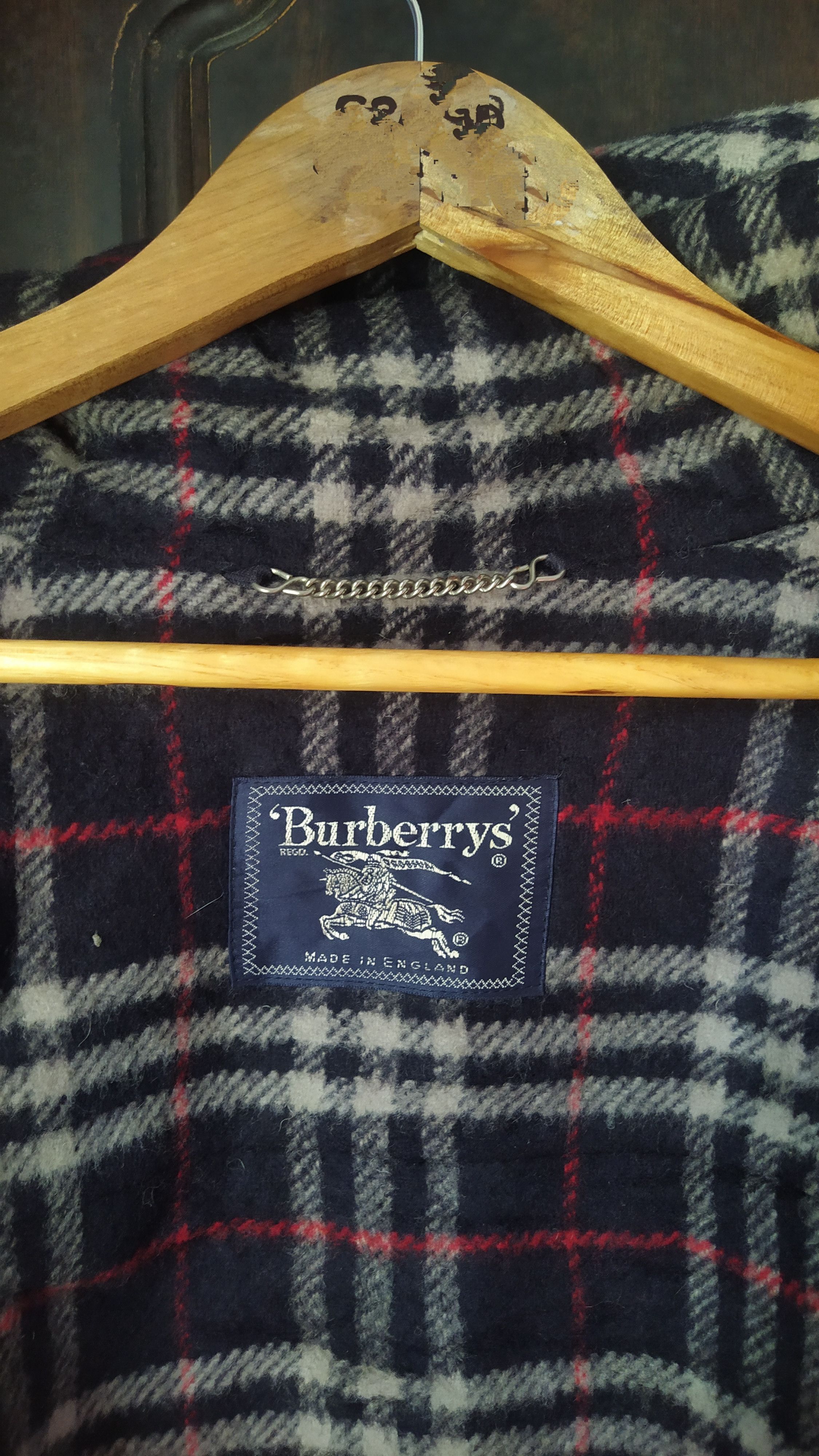 Burberry Burberry wool Parka jacket Made in England Size US XL / EU 56 / 4 - 11 Thumbnail
