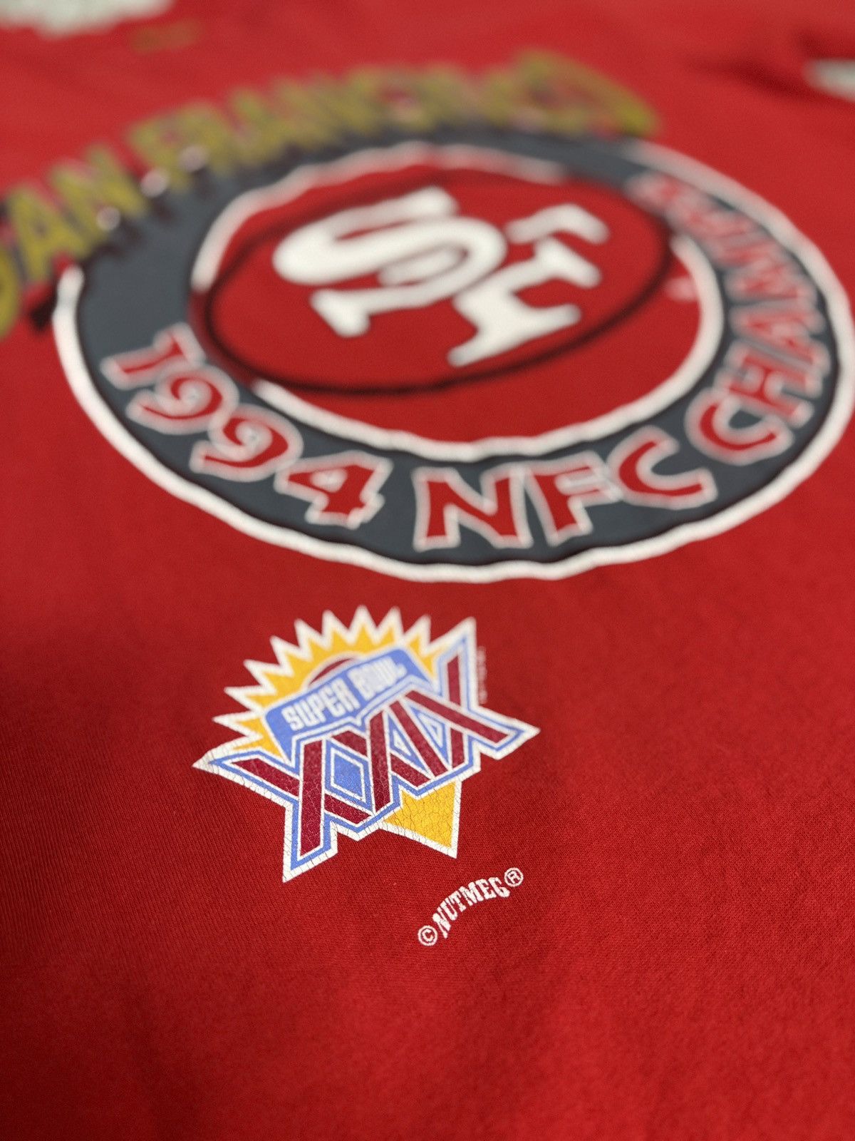 Nutmeg Vintage San Francisco 49ers Shirt Size US L / EU 52-54 / 3 - 4 Thumbnail