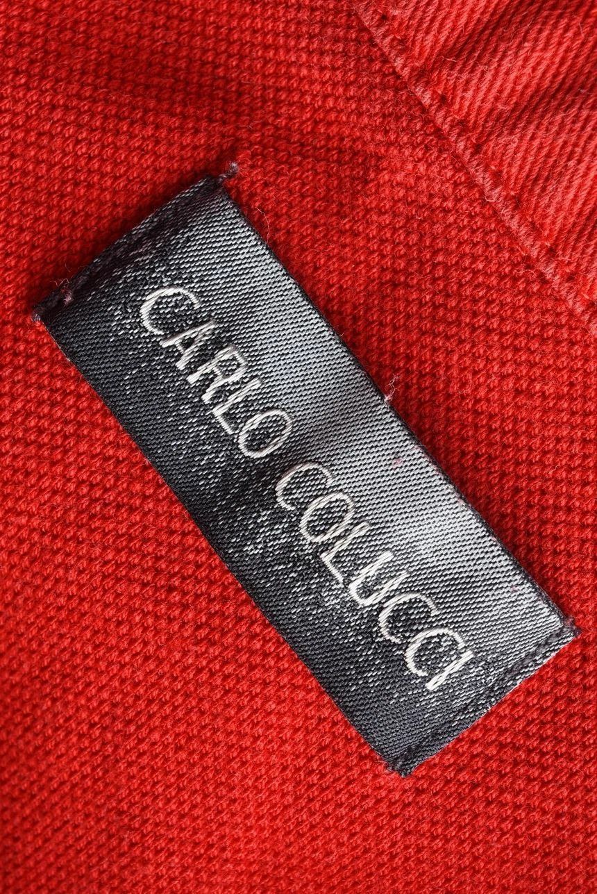 Carlo Colucci Carlo Colucci Vintage Red Short Sleeve Polo Shirt Size US L / EU 52-54 / 3 - 4 Thumbnail