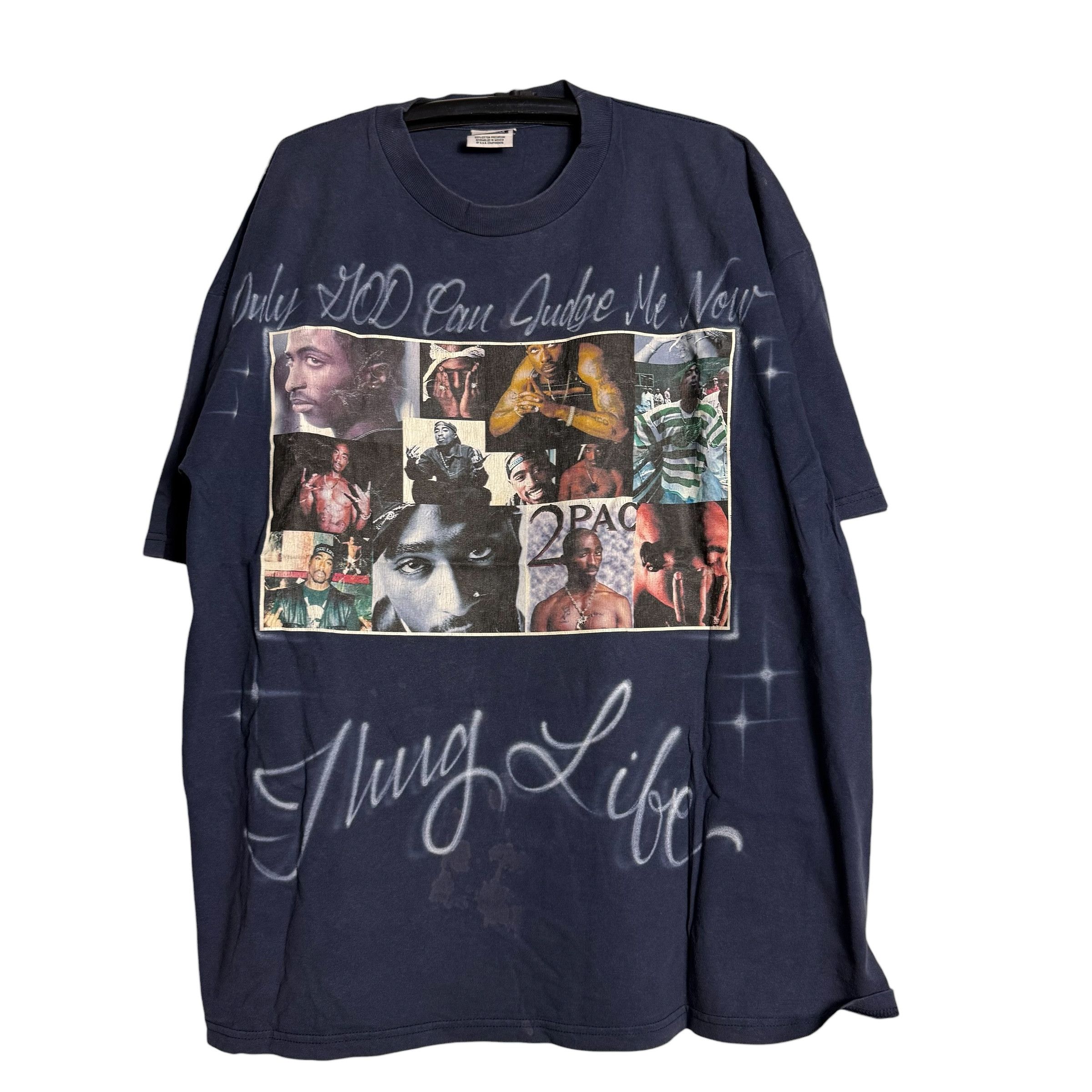 Rap Tees 🔥RARE🔥Vintage Tupac Shakur Memorial Rap Oversized T-shirt Size US XXL / EU 58 / 5 - 1 Thumbnail