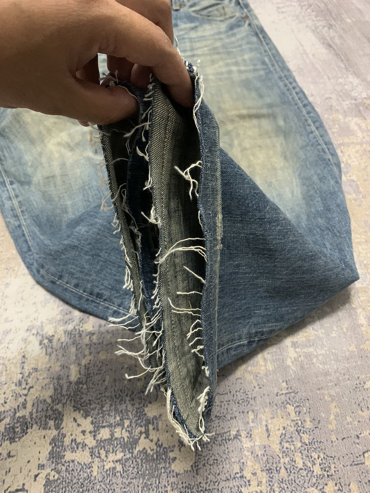 Levi's Vintage Levi's 503 Stone Wash Baggy Jeans 34x29.5 Size US 34 / EU 50 - 8 Thumbnail