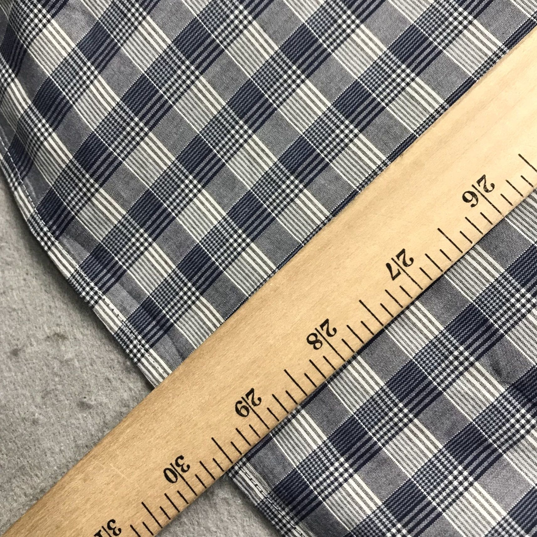 Theory Theory Shirt Mens Large Blue Gray Check 100% Cotton Long Sleeve Designer Casual Size US L / EU 52-54 / 3 - 8 Thumbnail