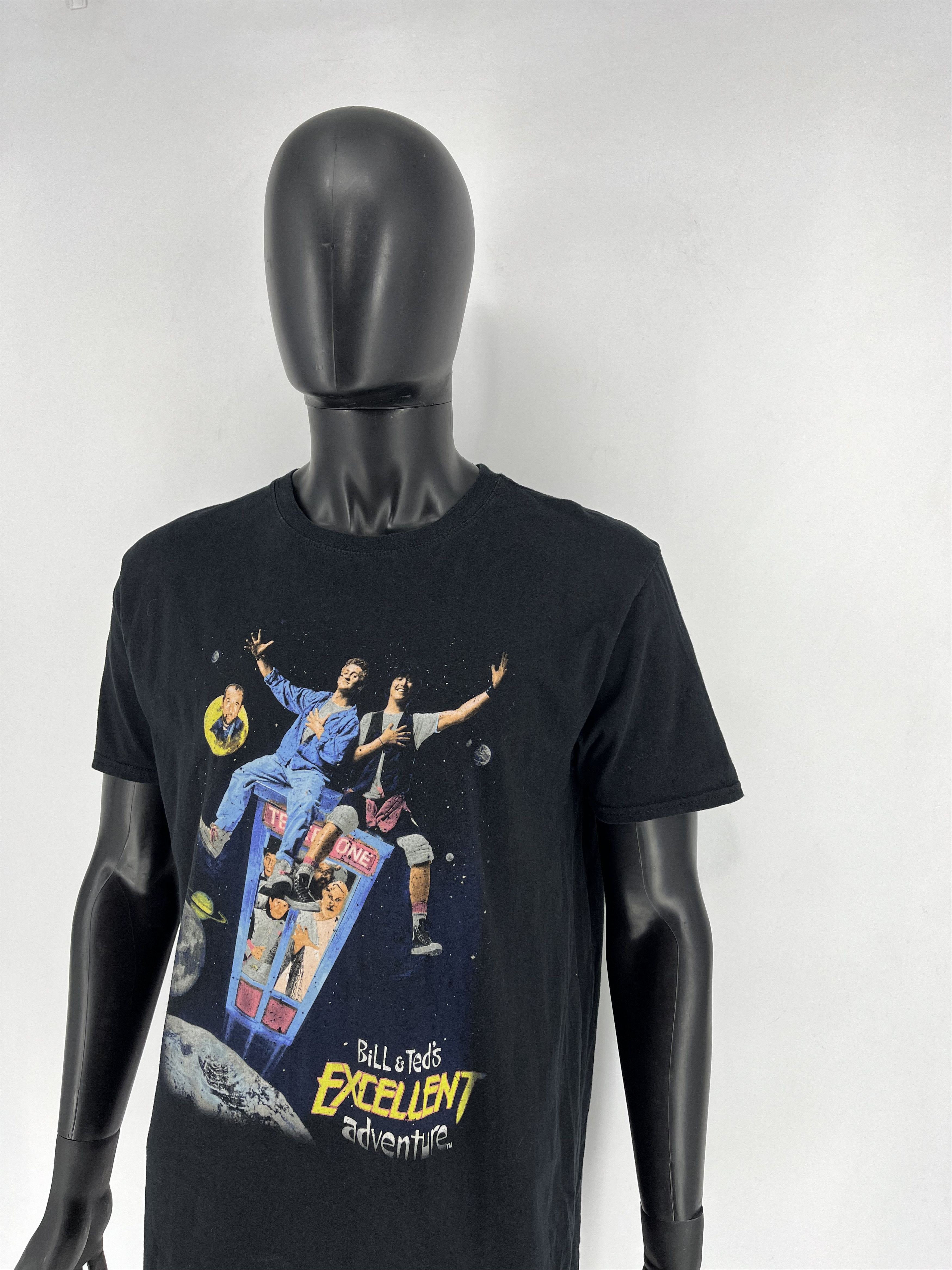 Anime × Band Tees Vintage Y2K Bill & Ted's Excellent Adventure Official Merch Size US XL / EU 56 / 4 - 4 Thumbnail