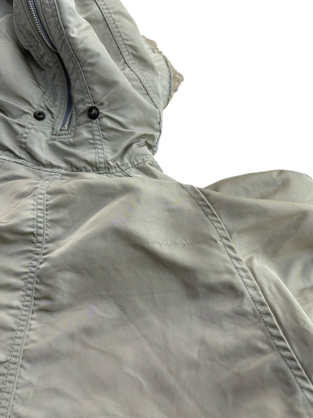 Alpha Industries Vintage Alpha Industries Bombers Hoodie Flight Jacket Size US M / EU 48-50 / 2 - 20 Thumbnail