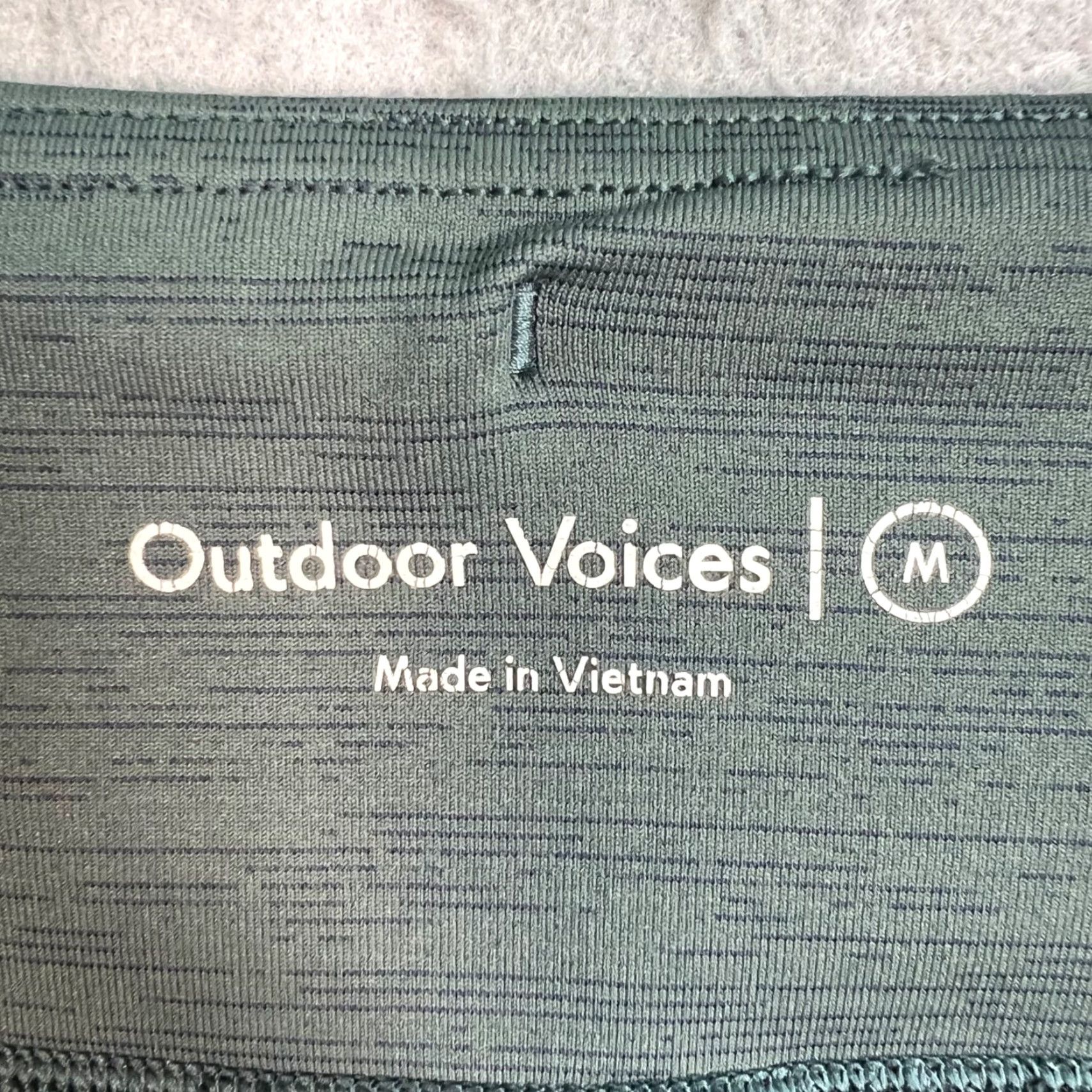 Outdoor Voices Outdoor Voices Womens Shorts Athletic Green M Nylon Spandex Biker 3in Inseam Adult Medium Womens Gym Running Featured Activewear Size 32" / US 10 / IT 46 - 3 Thumbnail