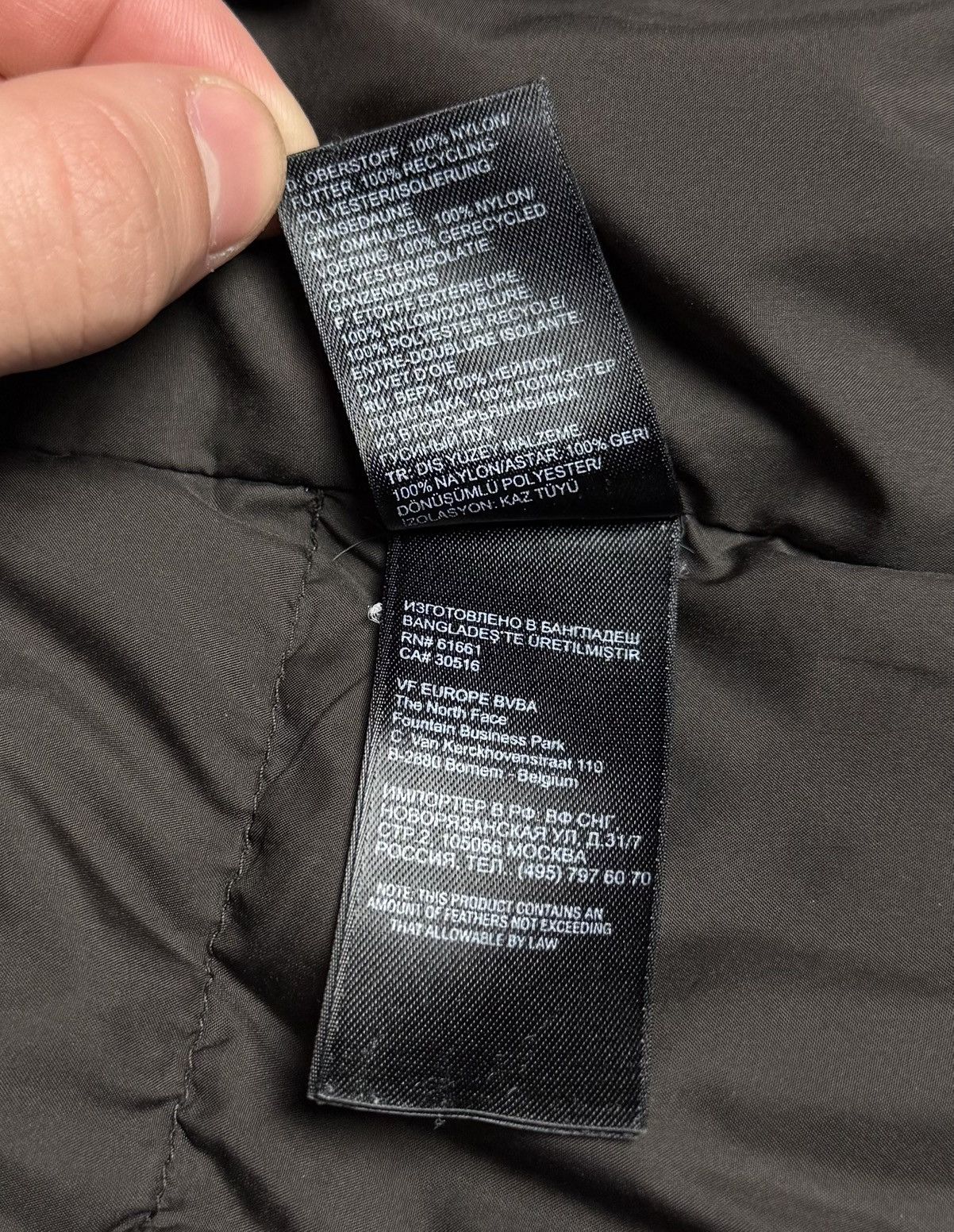 The North Face The North Face 700 Nuptse Brown Puffer Vest Gilet Size L / US 10 / IT 46 - 18 Thumbnail