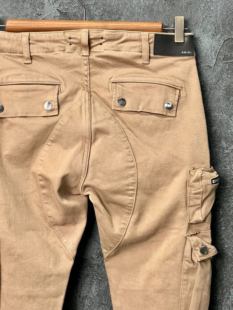 Amiri Amiri Multi-pocket workwear drawstring micro-elastic jeans Size US 29 - 6 Thumbnail