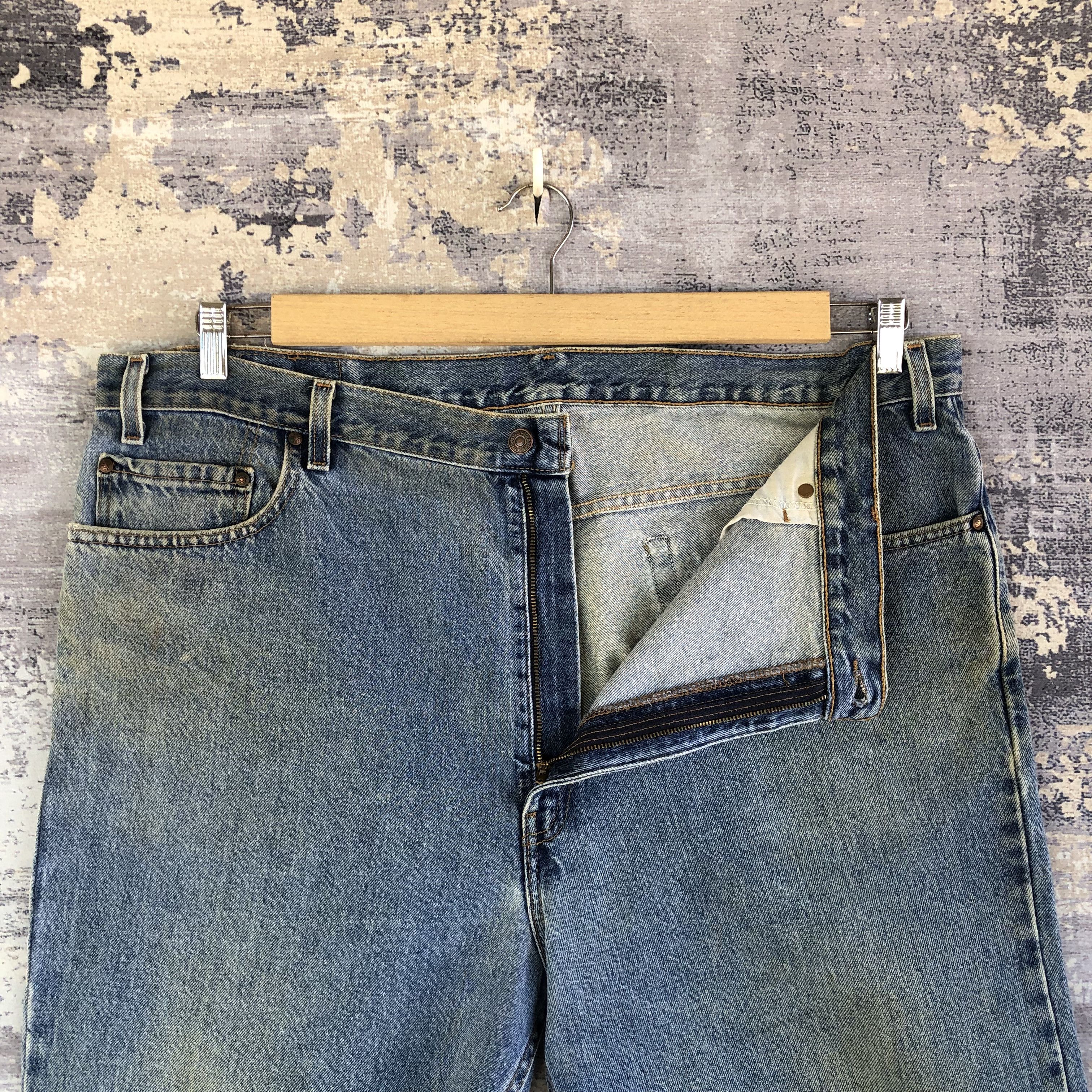 Levi's Vintage Levis 540 Jeans Orange Tab Levi's Stonewash Denim Size US 42 / EU 58 - 6 Thumbnail