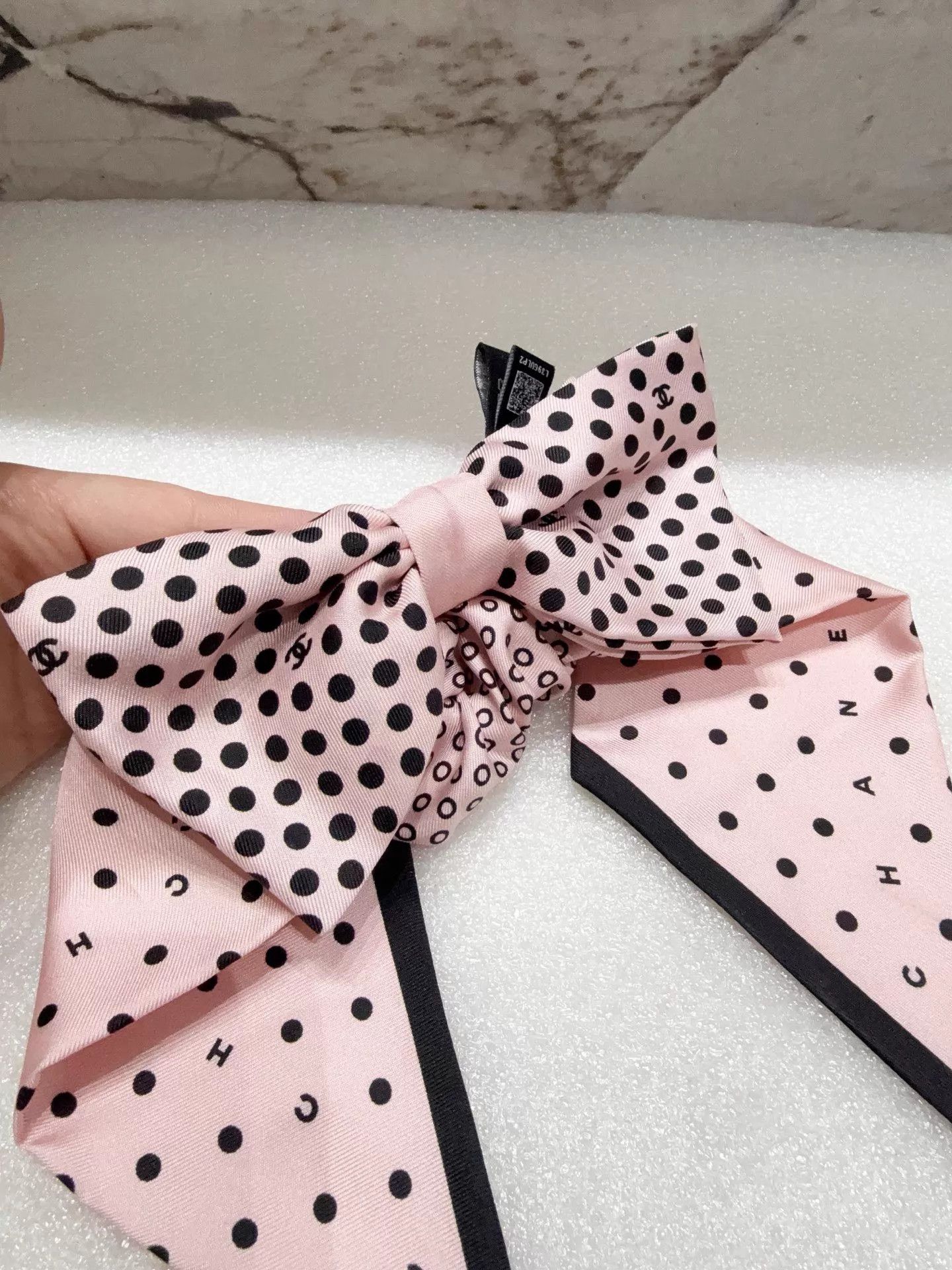 Chanel Chanel Bow Hair Tie - Lightly Used Size ONE SIZE - 3 Thumbnail