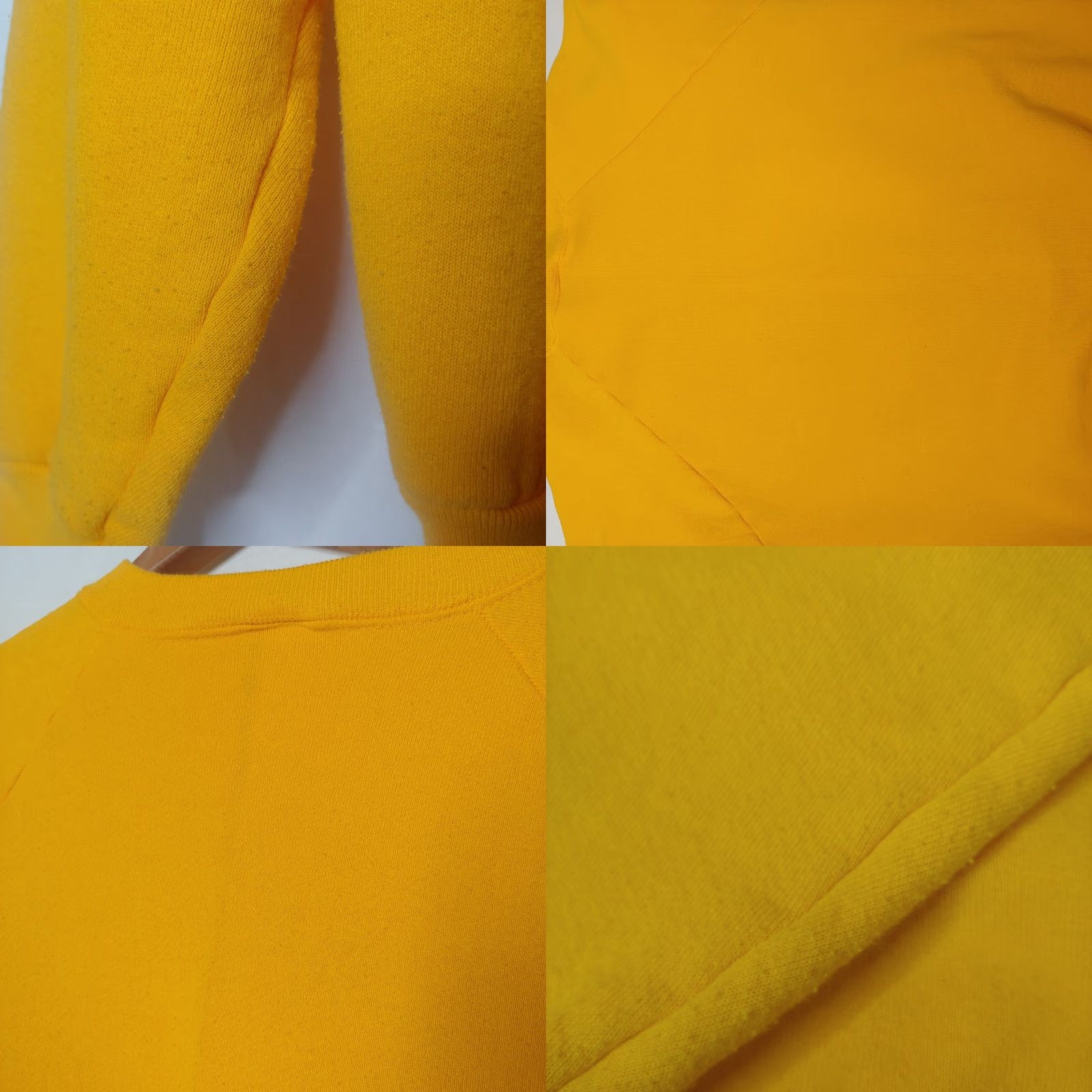 Fruit Of The Loom VINTAGE 1990s Christmas Sweatshirt Bear Large Yellow Heart Scarf Santa Airwaves Size US L / EU 52-54 / 3 - 8 Thumbnail