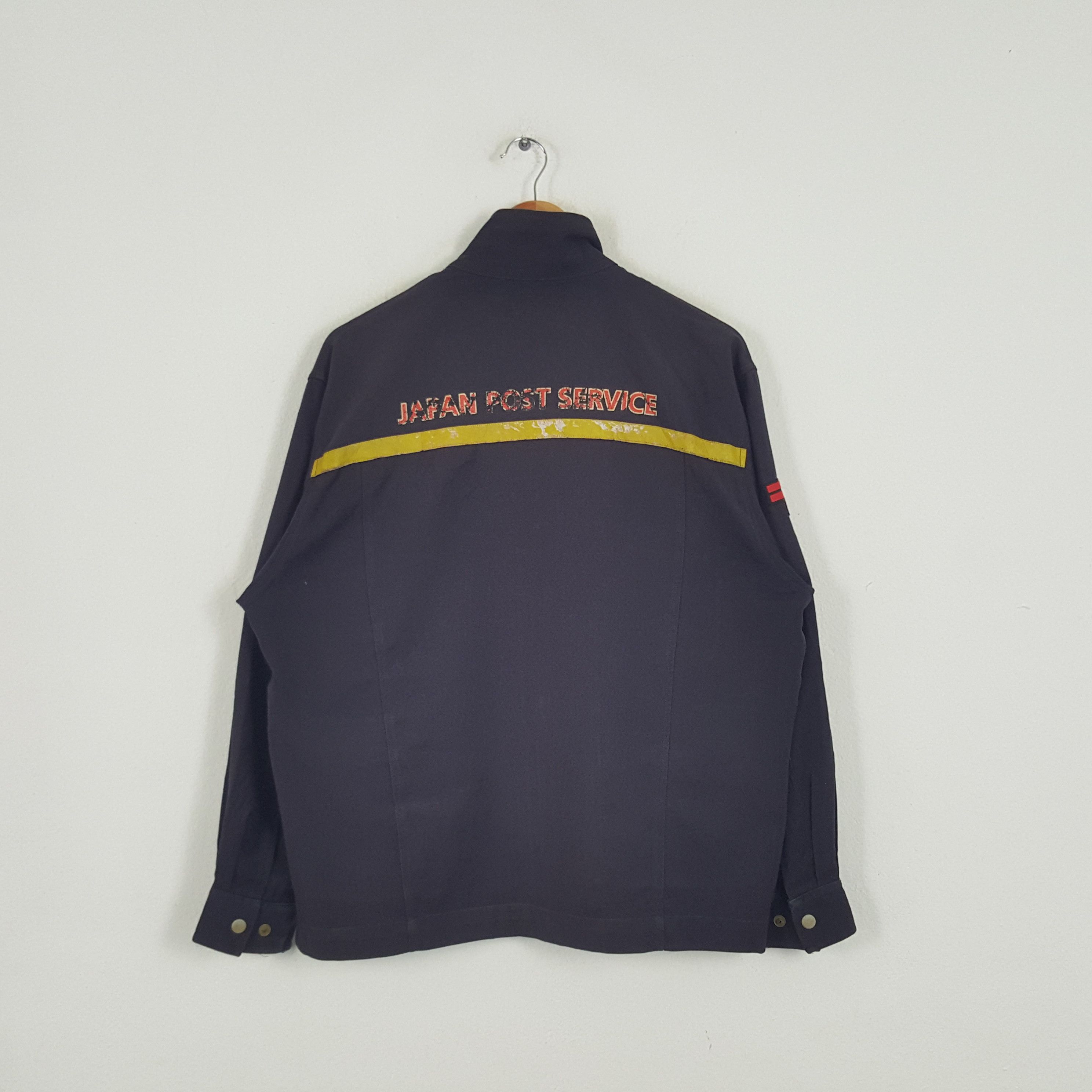 Japanese Brand × Vintage Vintage Japan Post Service Japanese Mechanic Jacket Size US L / EU 52-54 / 3 - 1 Thumbnail