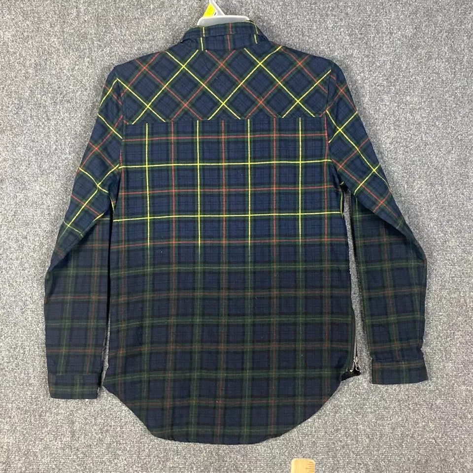 Other DH Flannel Shirt Men's Medium Button Up Cotton Blend M Size US M / EU 48-50 / 2 - 8 Thumbnail