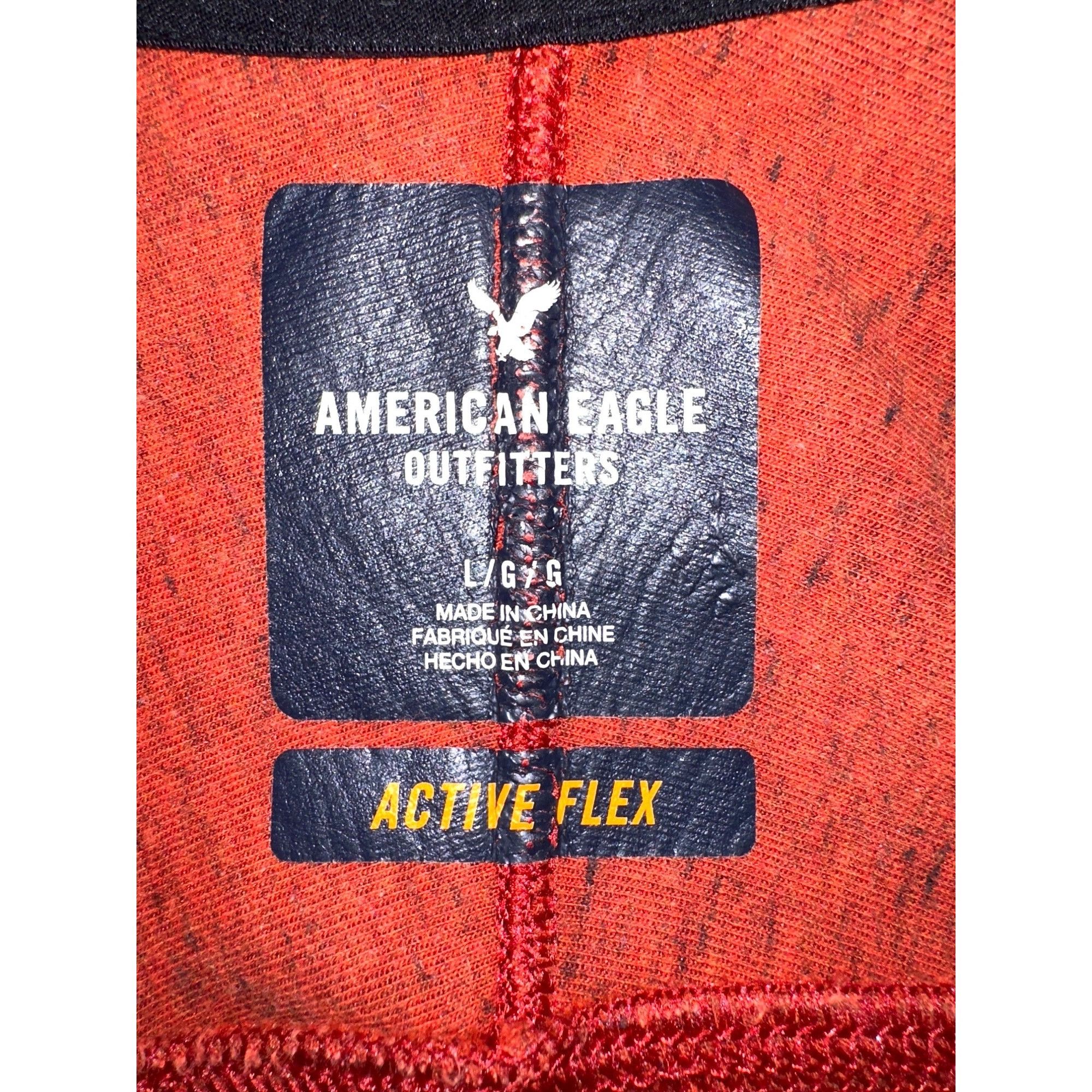 American Eagle Outfitters American Eagle Outfitters Rust Red Active Flex Hoodie Mens L Size US L / EU 52-54 / 3 - 4 Thumbnail