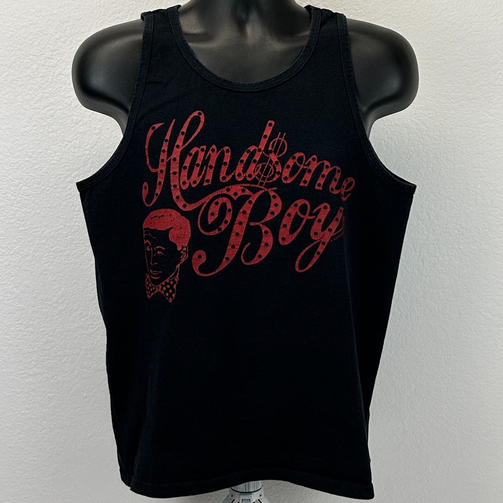 Other HANDSOMEBOY Clothing Co Tank Top Black Streetwear T Shirt M Size US M / EU 48-50 / 2 - 2 Thumbnail