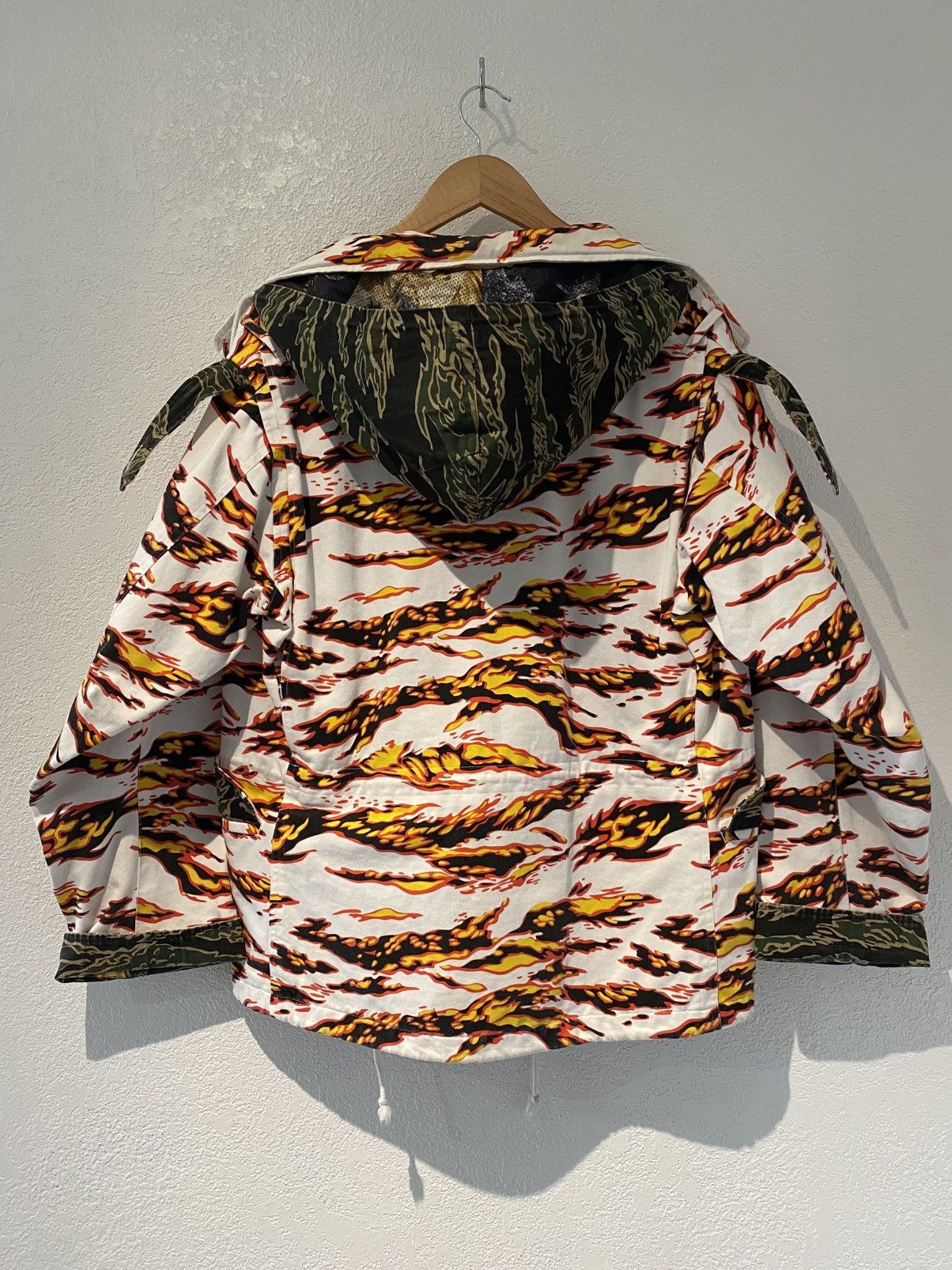 PHENOMENON Phenomenon 2007 Flame Tiger Camo Military M-65 Jacket Size US L / EU 52-54 / 3 - 5 Thumbnail