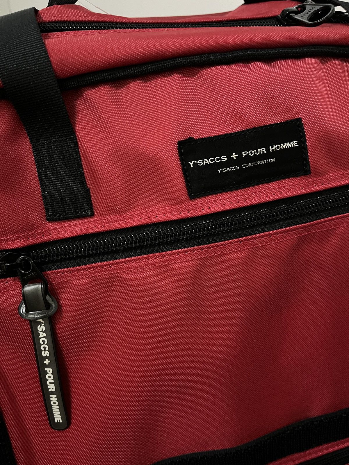 Yohji Yamamoto Yohji Yamamoto Y’ SACCS POUR HOMME 3 Way Travel Bag Size ONE SIZE - 3 Thumbnail