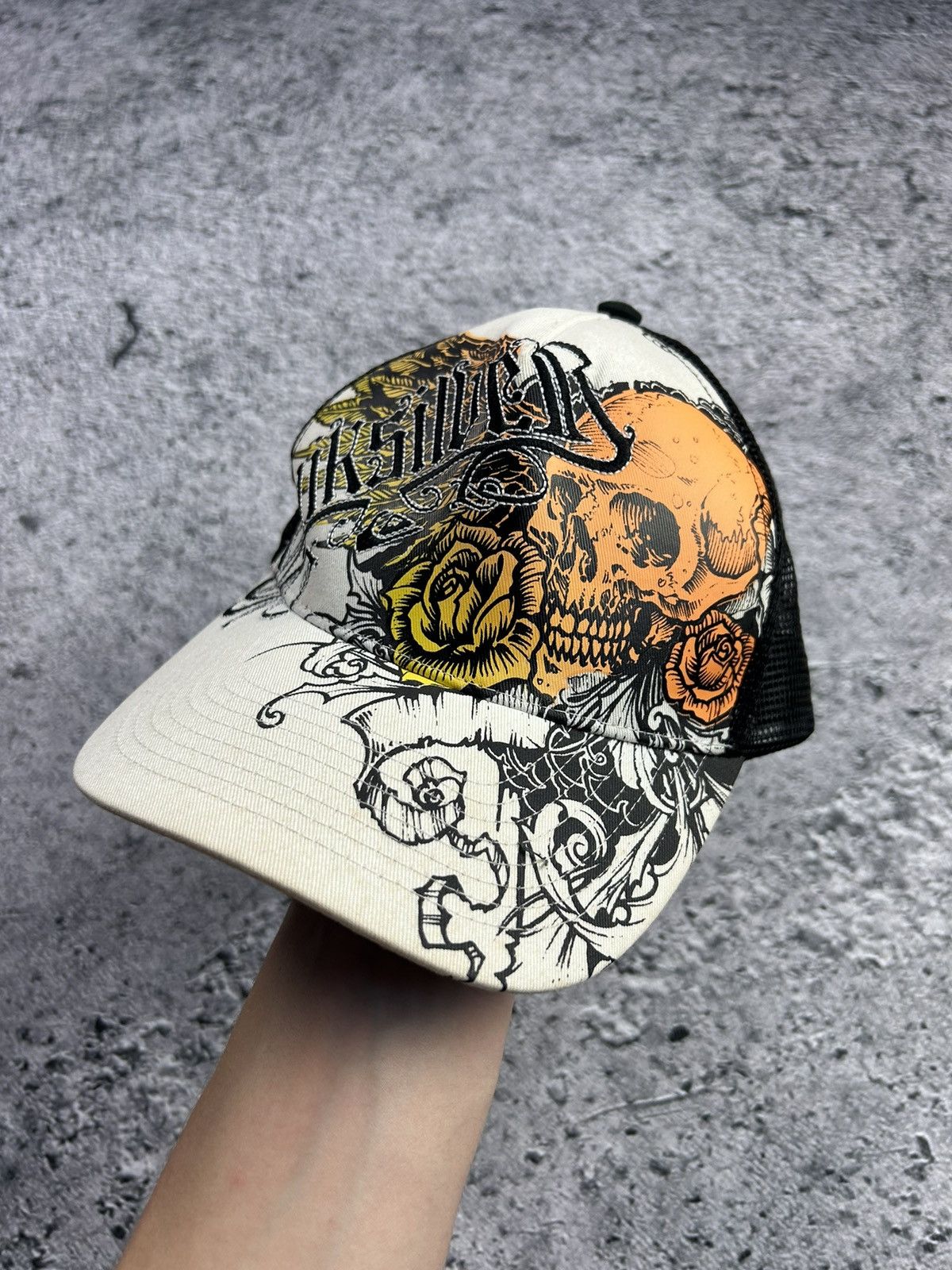 Affliction × Quiksilver Quiksilver cap hats affliction style boxy retro 90s 00s Size ONE SIZE - 1 Thumbnail