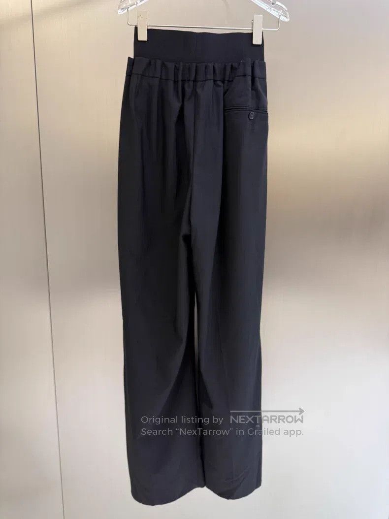 Raf Simons Raf Simons Pleated wide-waisted trousers Size US 34 / EU 50 - 2 Thumbnail