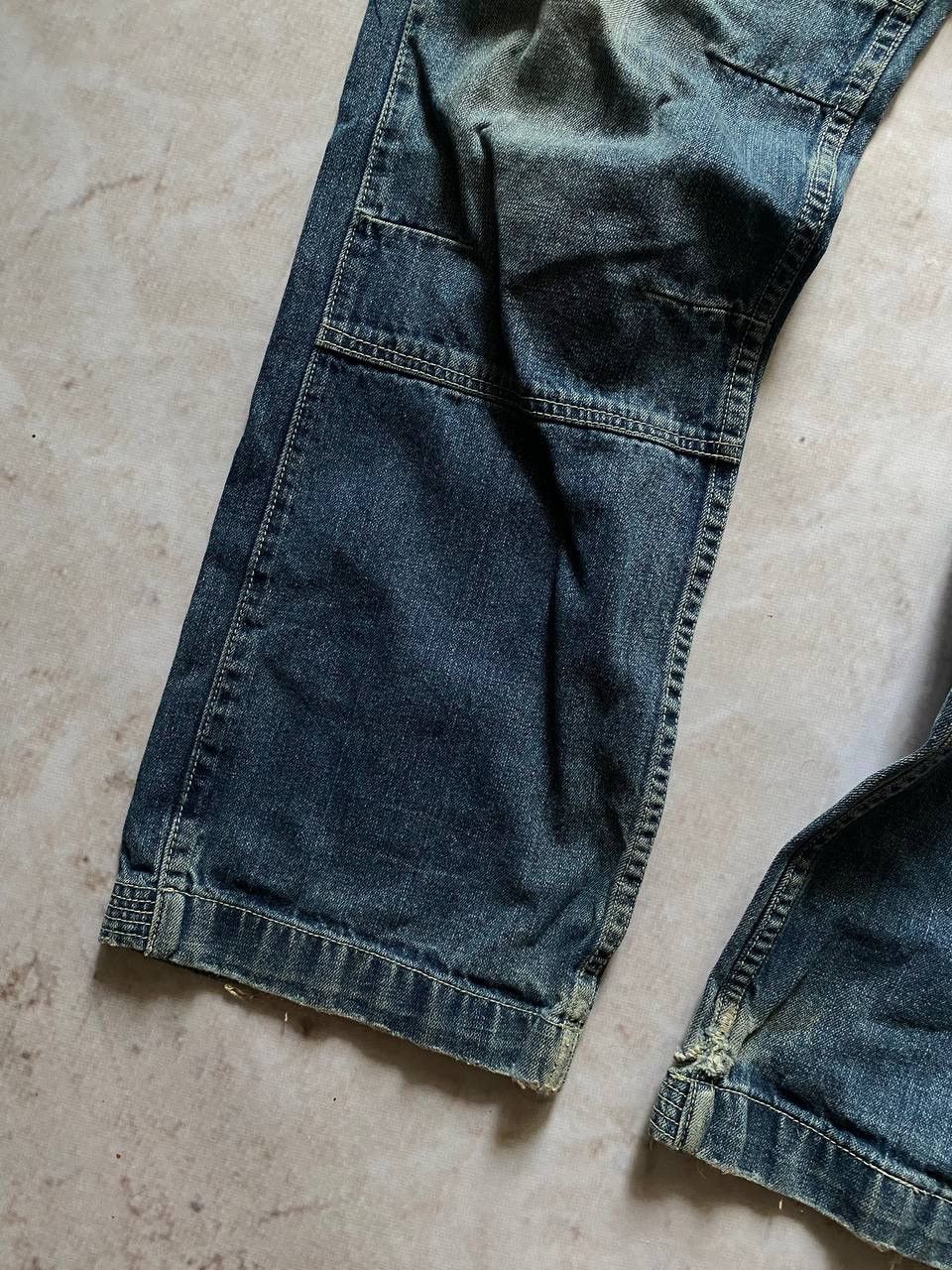 Airwalk Vintage Baggy Pants distressed Denim Jeans Y2k Hype Rare Size US 34 / EU 50 - 7 Thumbnail