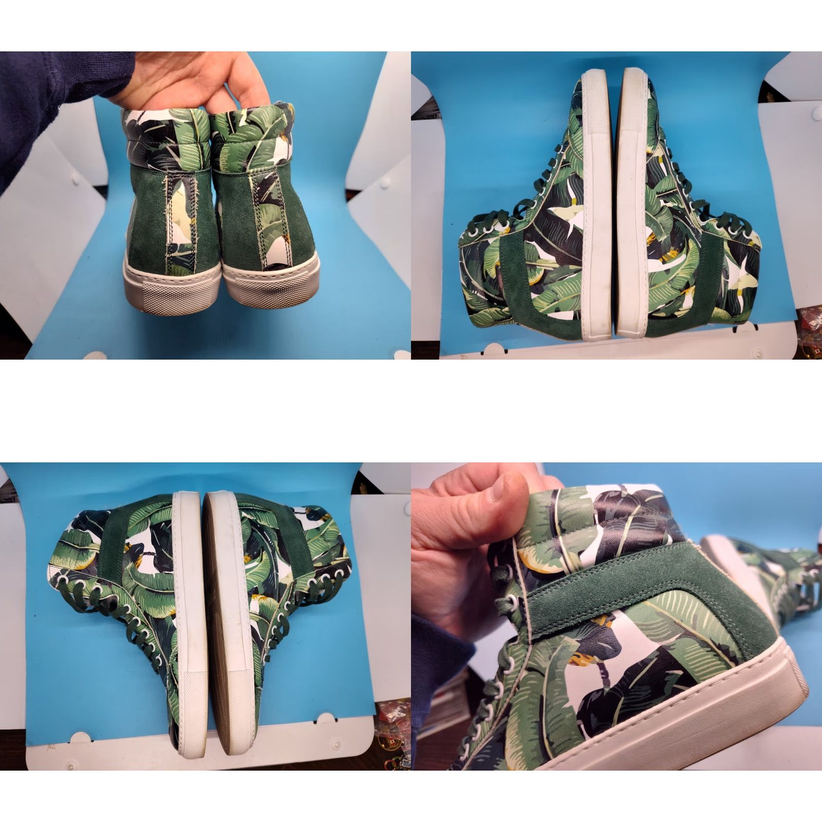 Koio KOIO x Beverly Hills Hotel and Bungalows Sneakers LE Signature Palm Print Italy Size US 5 / EU 37 - 8 Thumbnail