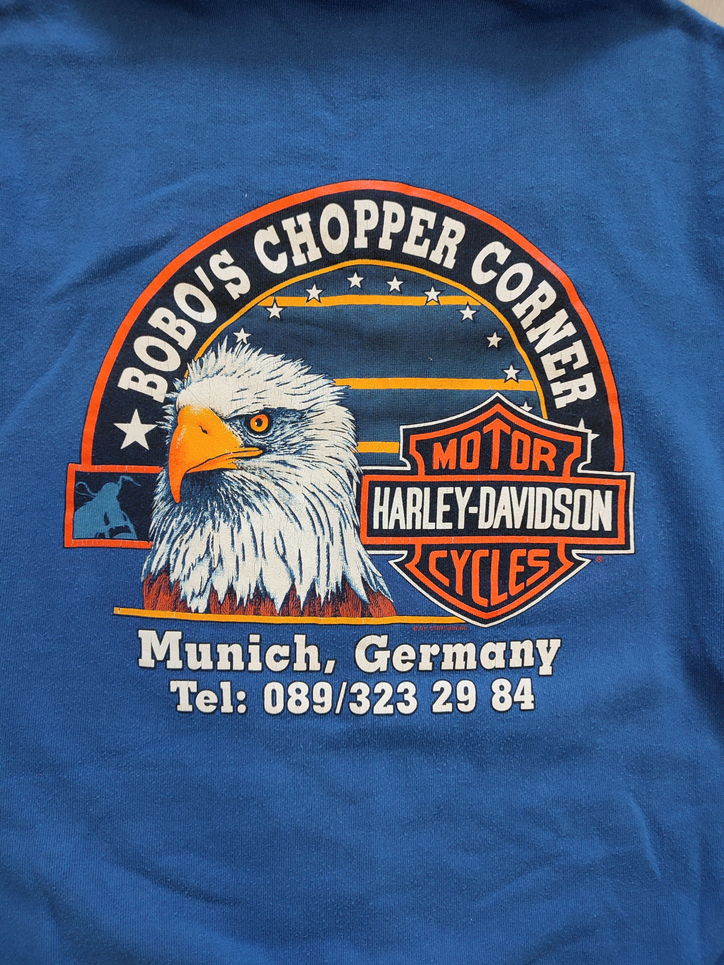 Harley Davidson Vintage HARLEY DAVIDSON PULLOVER ENJOY THE FREEDOM Size XL / US 12-14 / IT 48-50 - 13 Thumbnail