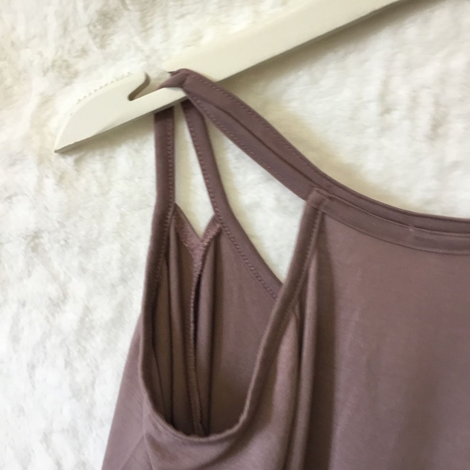 Other Socialite Mocha Strappy Mini Dress Size S / US 4 / IT 40 - 6 Thumbnail