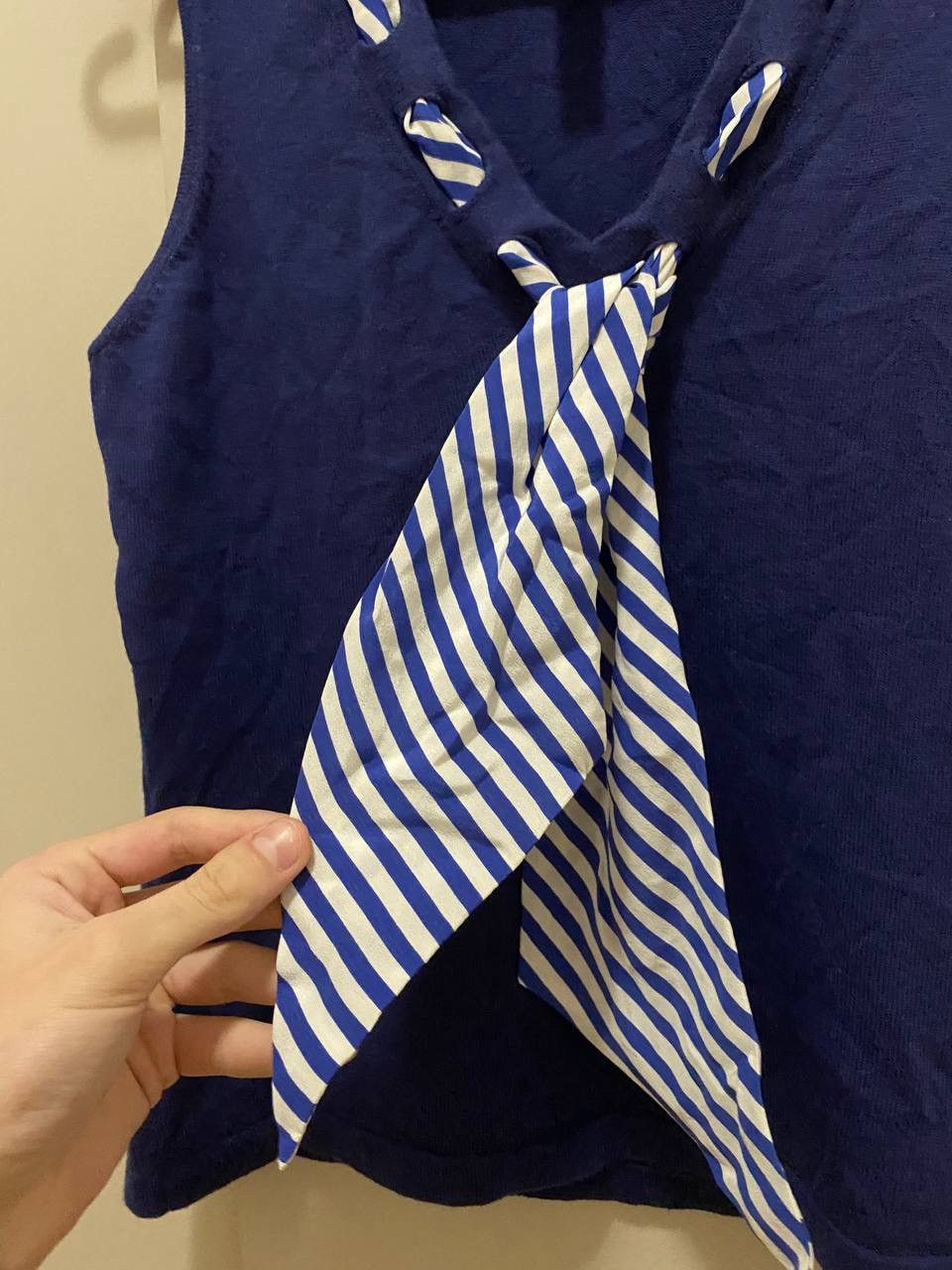 Polo Ralph Lauren × Vintage Polo Ralph Lauren Petit Green Label tie vest rare vintage Size S / US 4 / IT 40 - 3 Thumbnail