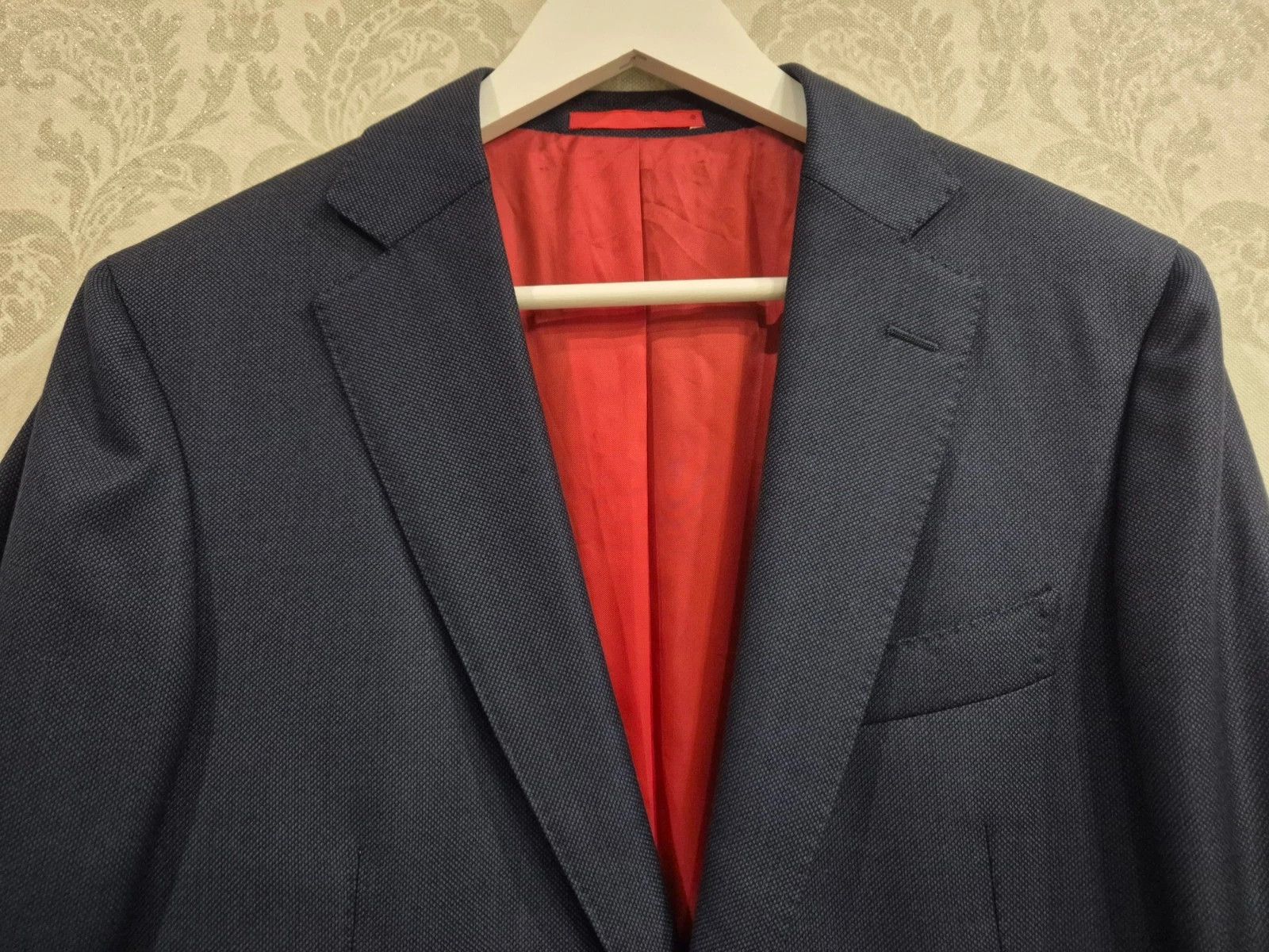 Suitsupply Suitsupply Navy Blazer Vitale Barberis Canonico Pure Wool Size 40R - 3 Thumbnail