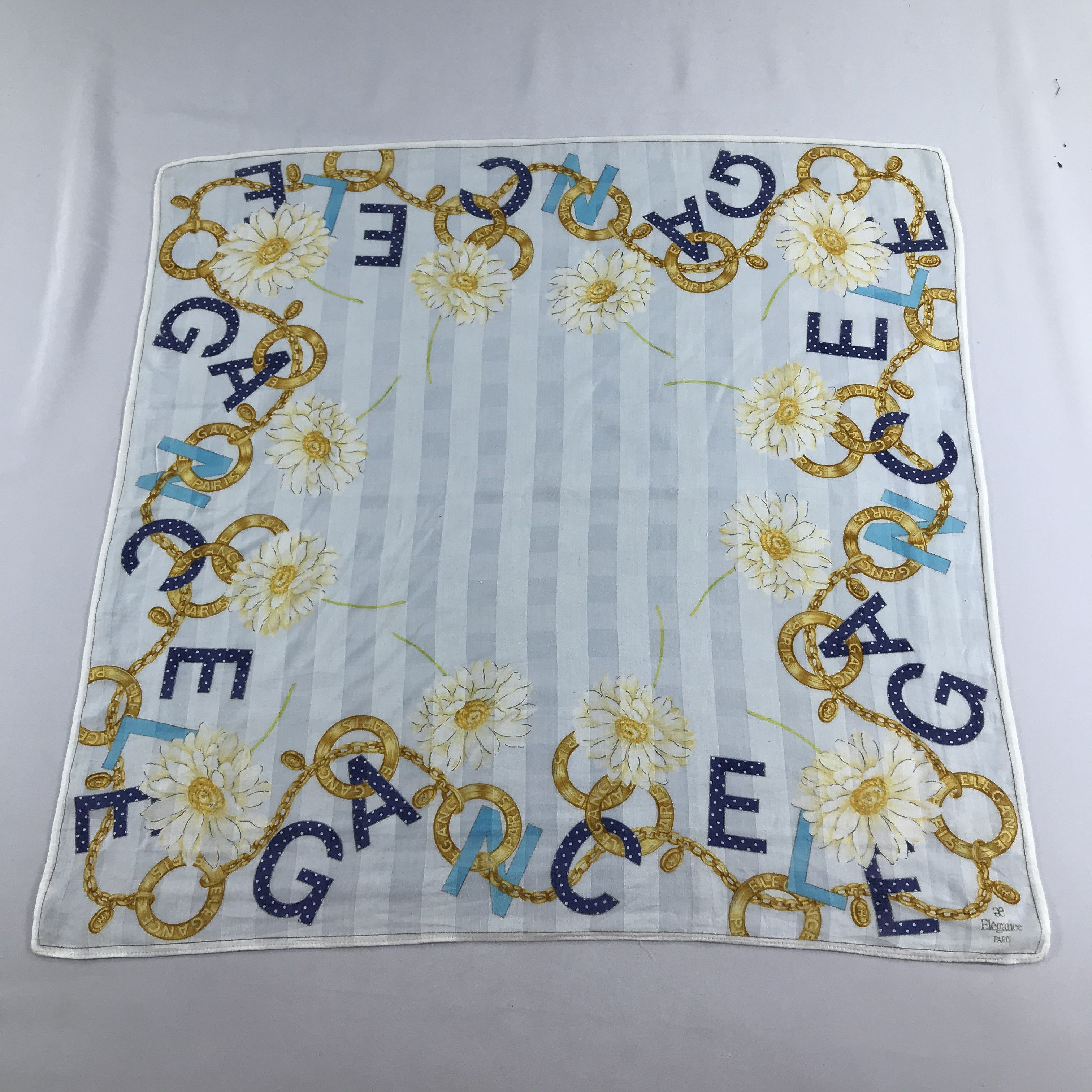 Vintage Elegance Luxury Handkerchief Neckerchief Bandana H959 Size ONE SIZE - 1 Thumbnail