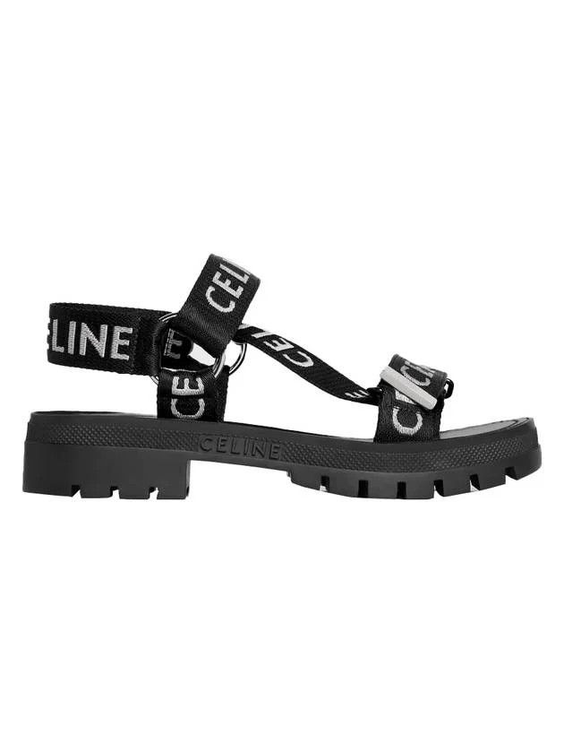 Celine o1bcso1str0625 345672208C Sandals in Black Size US 8 / IT 38 - 1 Thumbnail
