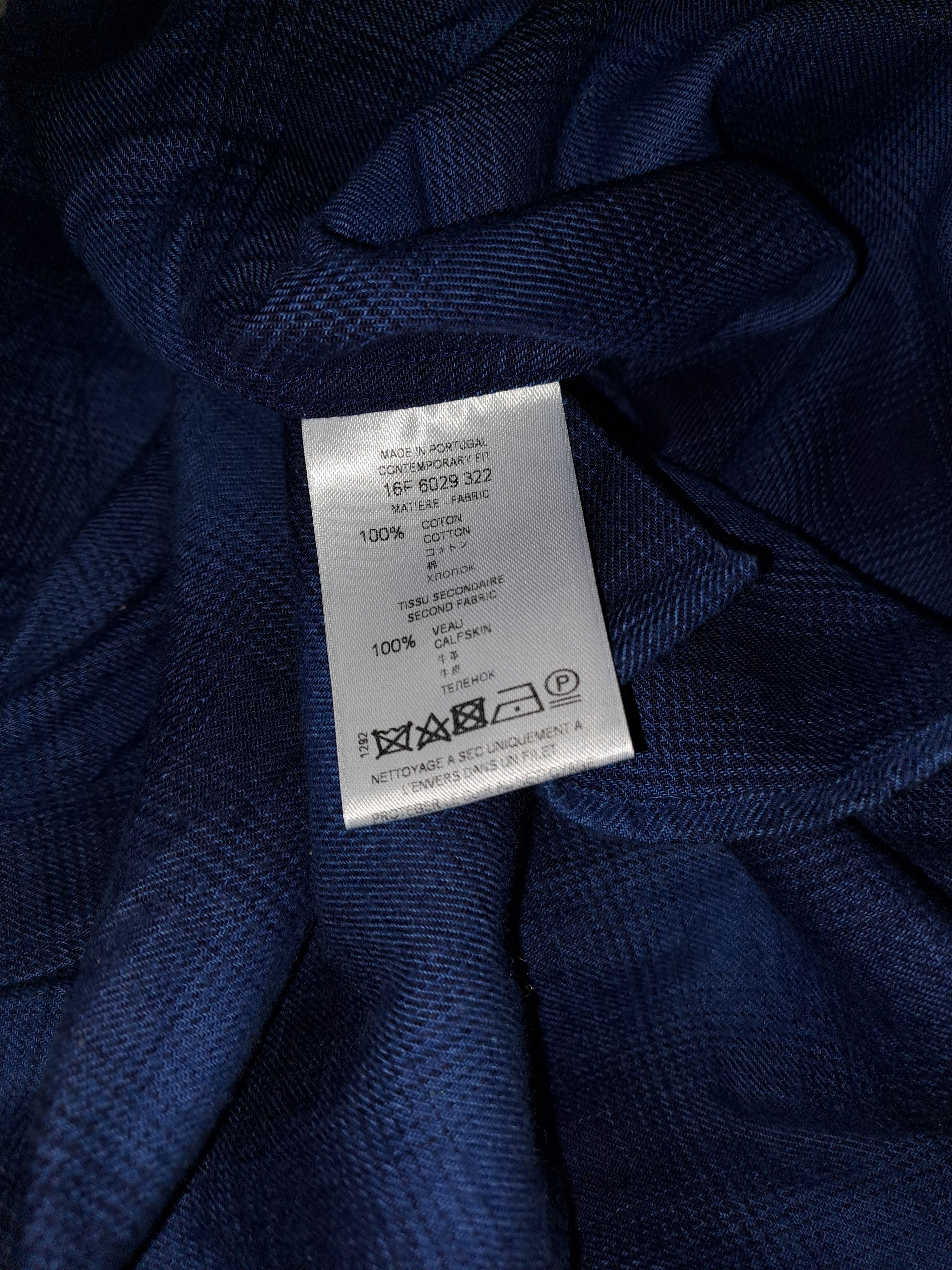 Givenchy Givenchy Flannel with leather star application Size US L / EU 52-54 / 3 - 7 Thumbnail