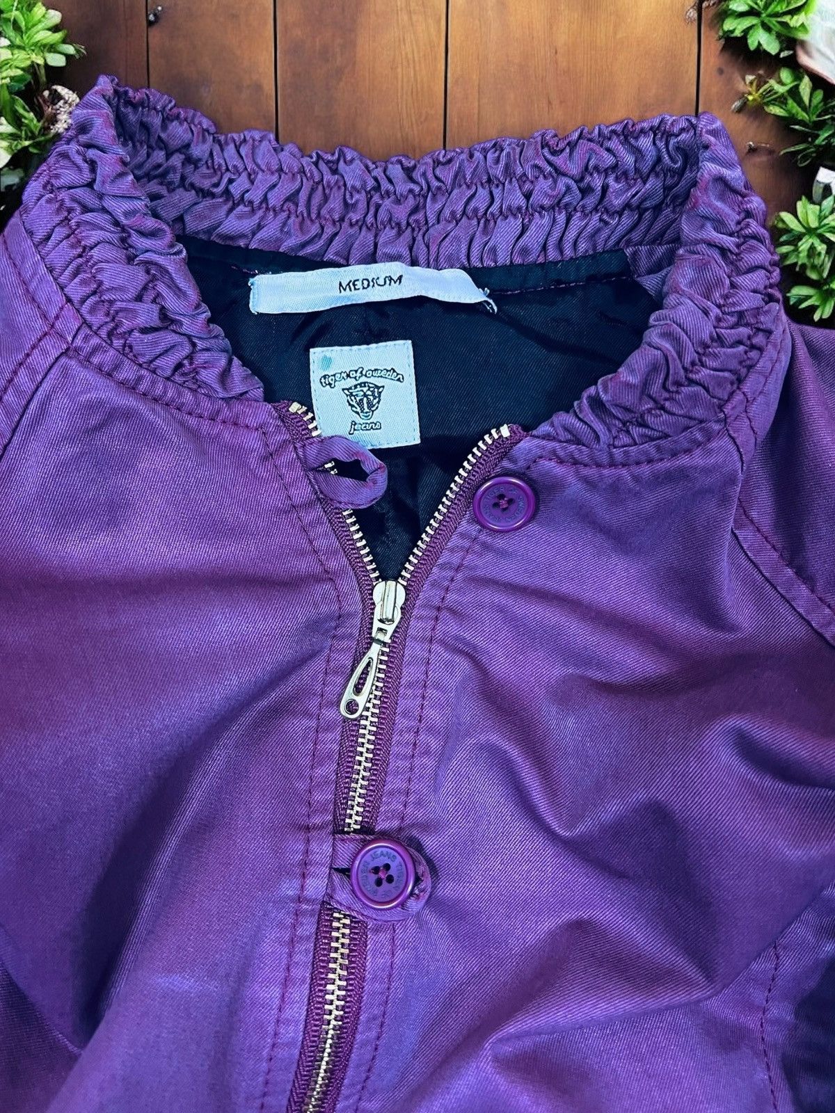 Tiger of Sweden Tiger of Sweden purple bomber jacket size M Size M / US 6-8 / IT 42-44 - 5 Thumbnail