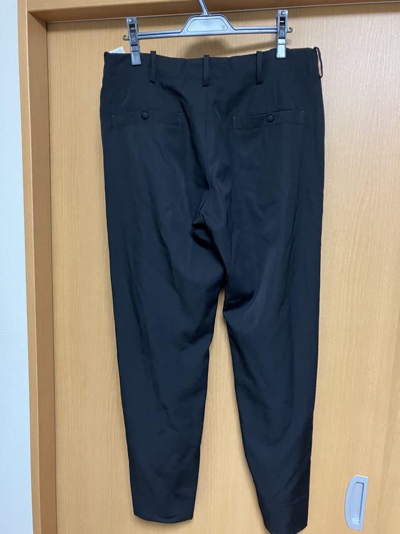 Yohji Yamamoto Yohji Yamamoto POUR HOMME 19aw tapered slacks Size US 33 - 3 Thumbnail