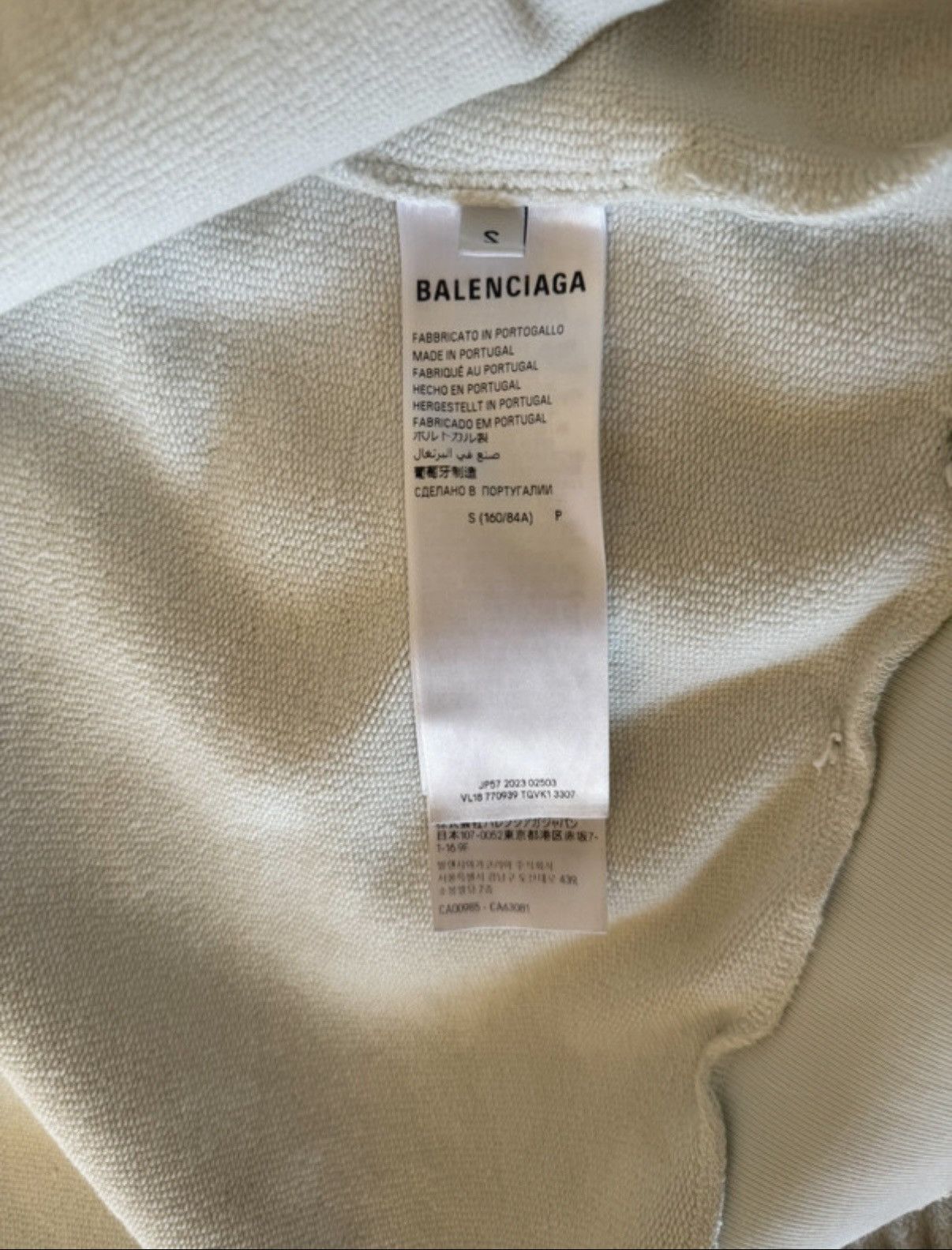 Balenciaga Balenciga tattoo zipup Size US S / EU 44-46 / 1 - 6 Thumbnail
