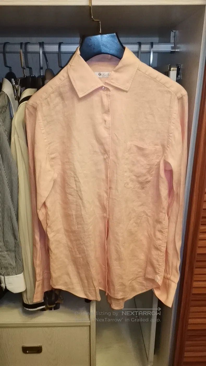 Loro Piana Loro Piana Linen Shirt Size S / US 4 / IT 40 - 1 Thumbnail