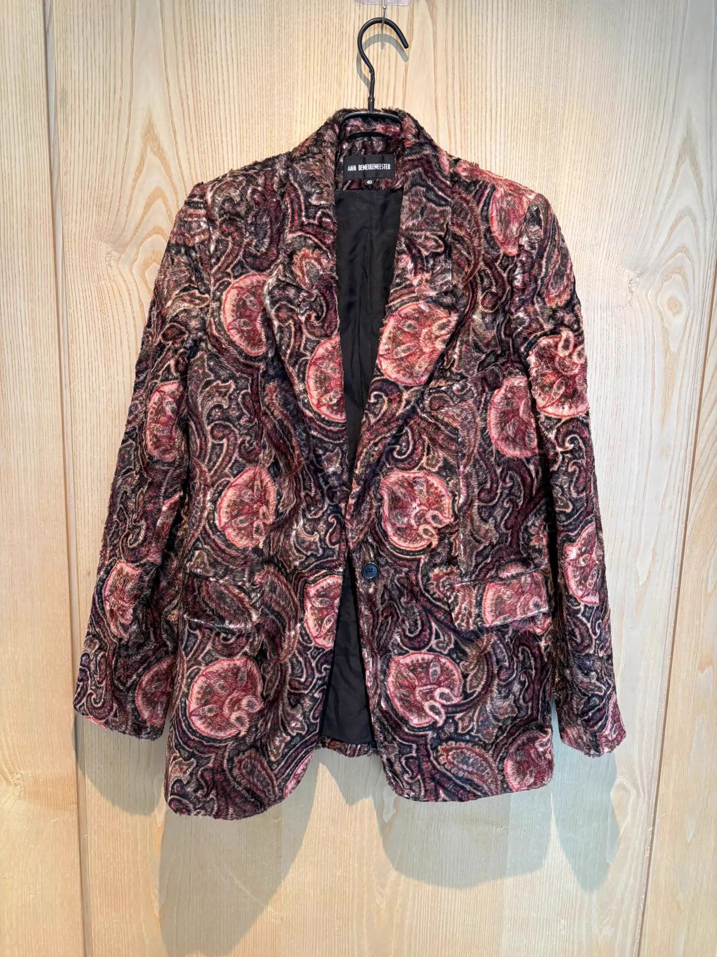 Ann Demeulemeester ANN DEMEULEMEESTER Printed Blazer Women's 40 Size S / US 4 / IT 40 - 5 Thumbnail