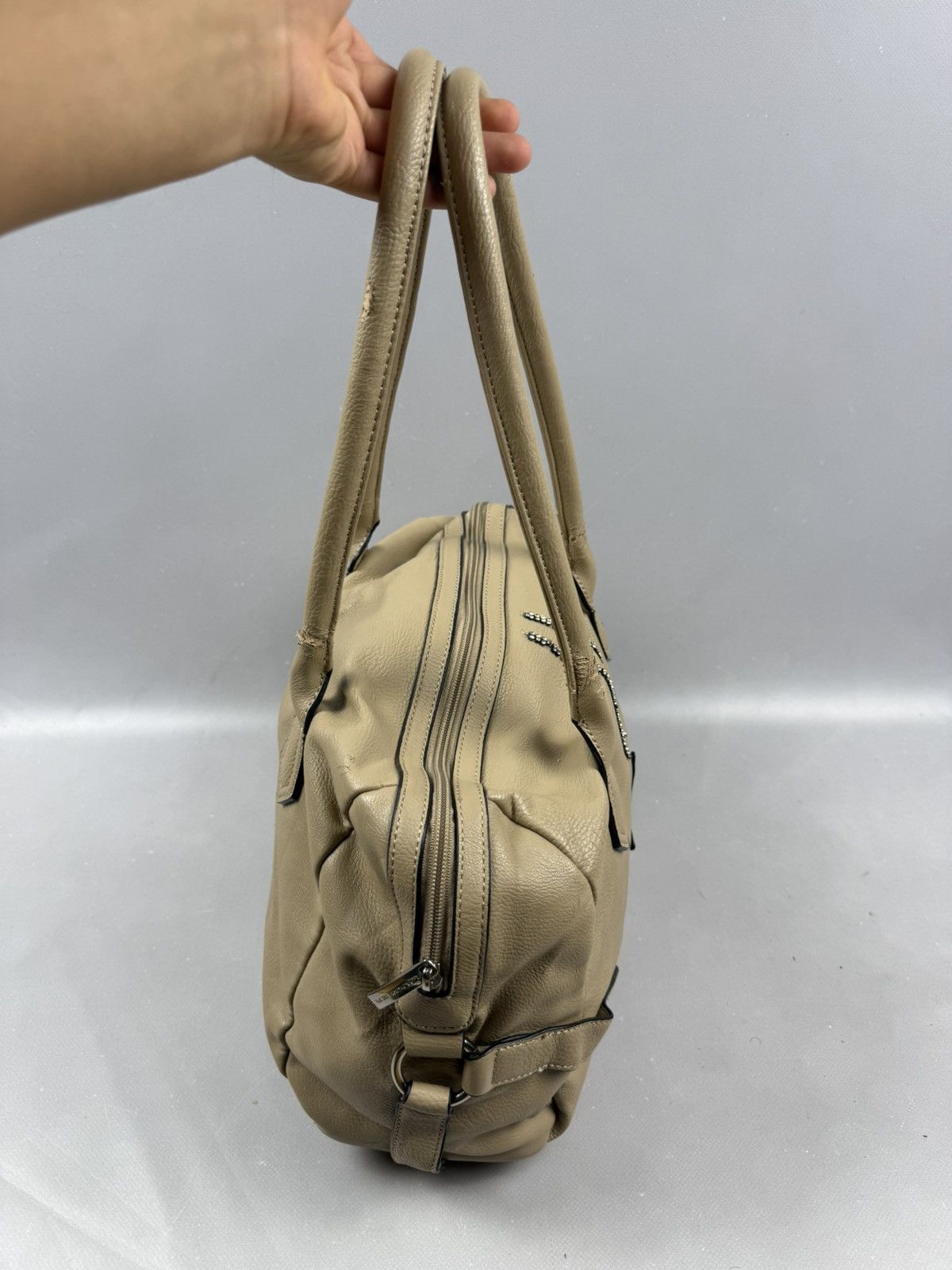 Mugler Mugler handbag vintage y2k beige leather model Size ONE SIZE - 5 Thumbnail