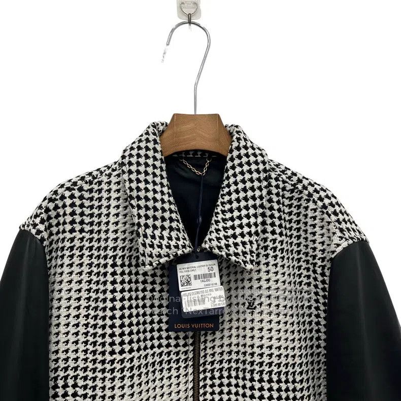 Louis Vuitton Louis Vuitton SS25 Full Logo Leather Jacket Size US M / EU 48-50 / 2 - 4 Thumbnail