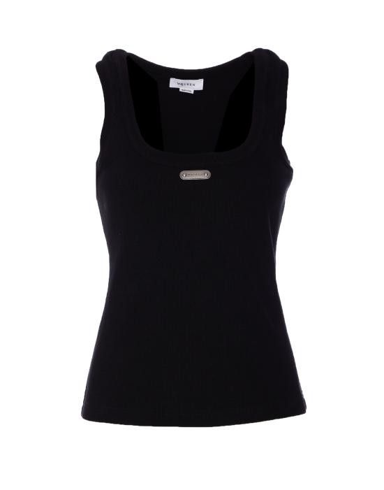 Alexander McQueen ALEXANDER MCQUEEN Women Tops 830486 QLAER1000 Black Size S / US 4 / IT 40 - 1 Thumbnail