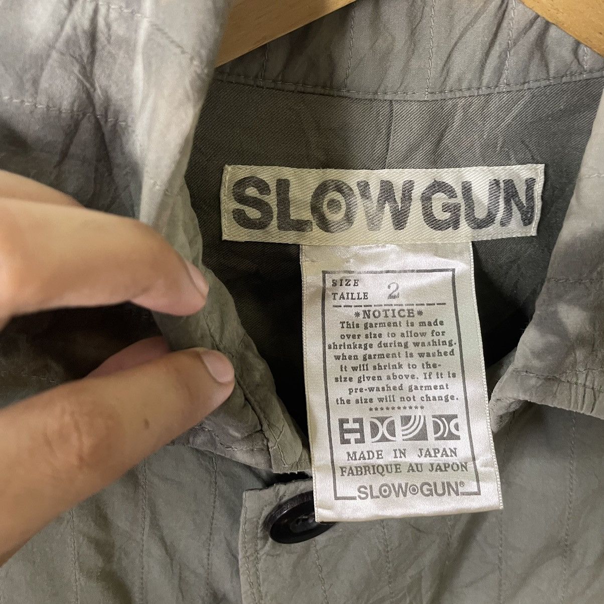 If Six Was Nine × Japanese Brand × Le Grande Bleu (L.G.B.) Slow Gun Seditionaries Ifsixwasnine LGB Punk Long Jacket Size US M / EU 48-50 / 2 - 3 Thumbnail