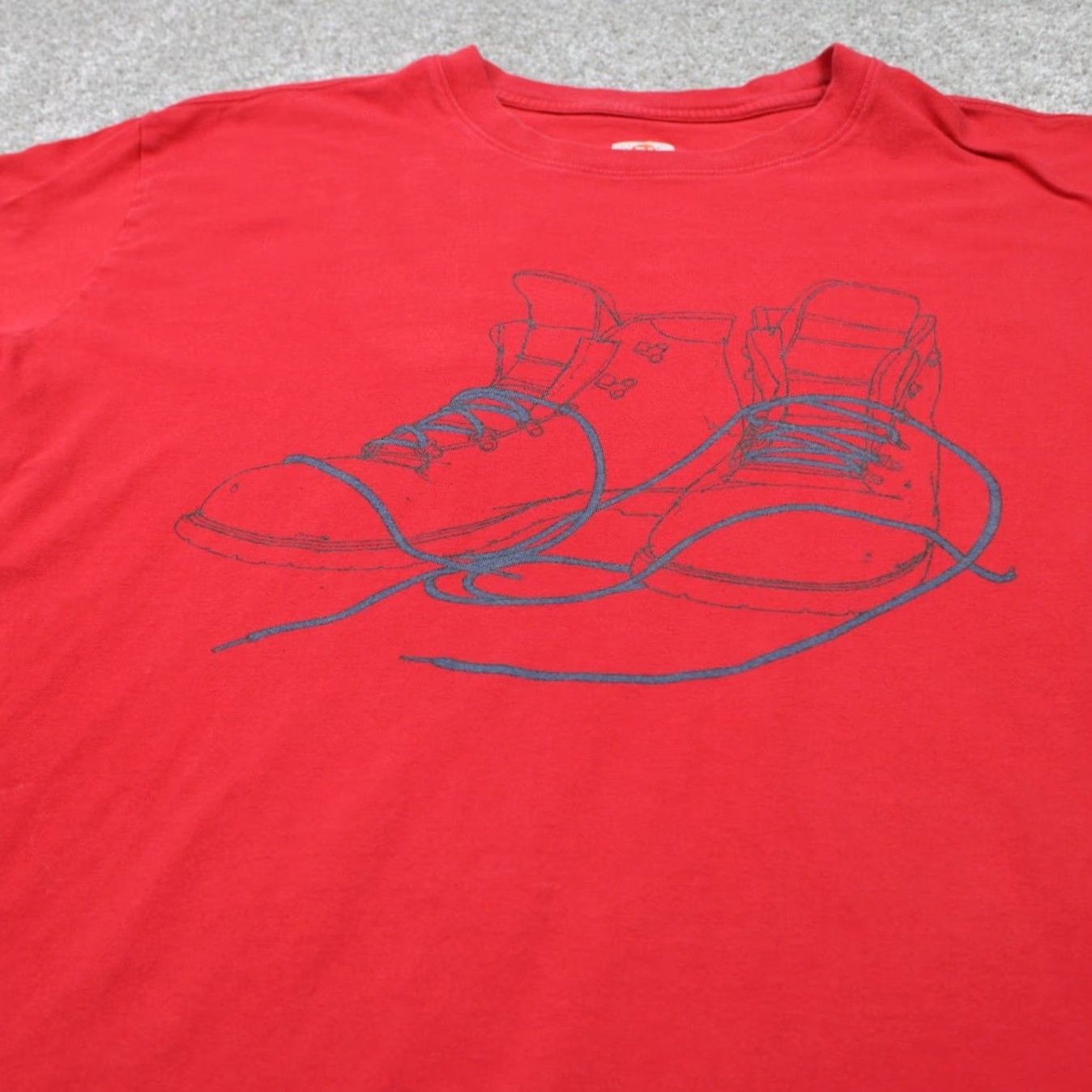 Merrell Merrell Shirt Mens 2XL Red Short Sleeve Cotton Pullover Crewneck Shirt Merrell 2XL Mens Red Cotton Short Sleeve T-Shirt Sportsman Vintage? No Size US XXL / EU 58 / 5 - 4 Thumbnail