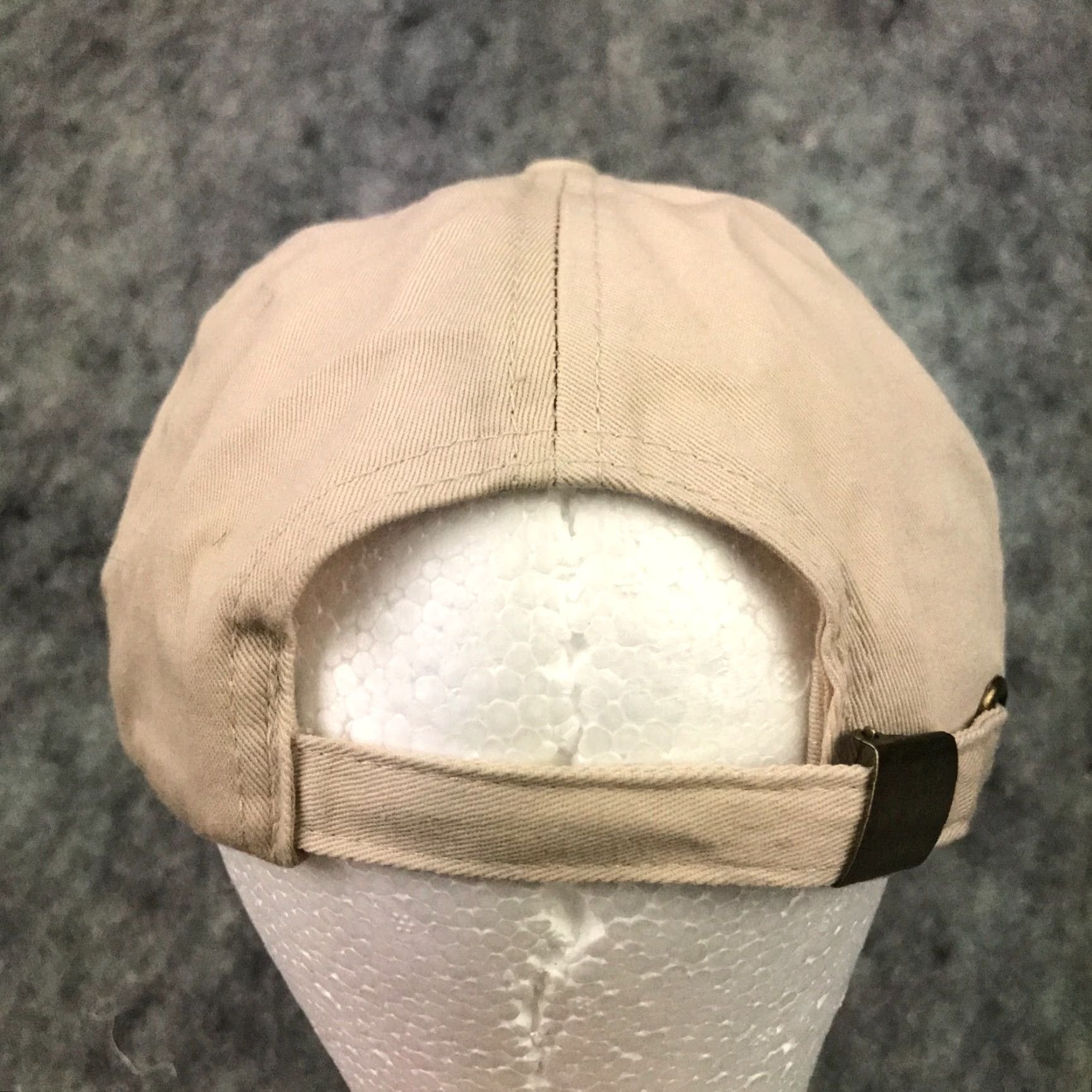 Hope Choose Hope Hat Womens Adjustable Beige Breast Cancer Awareness Ribbon Size ONE SIZE - 5 Thumbnail