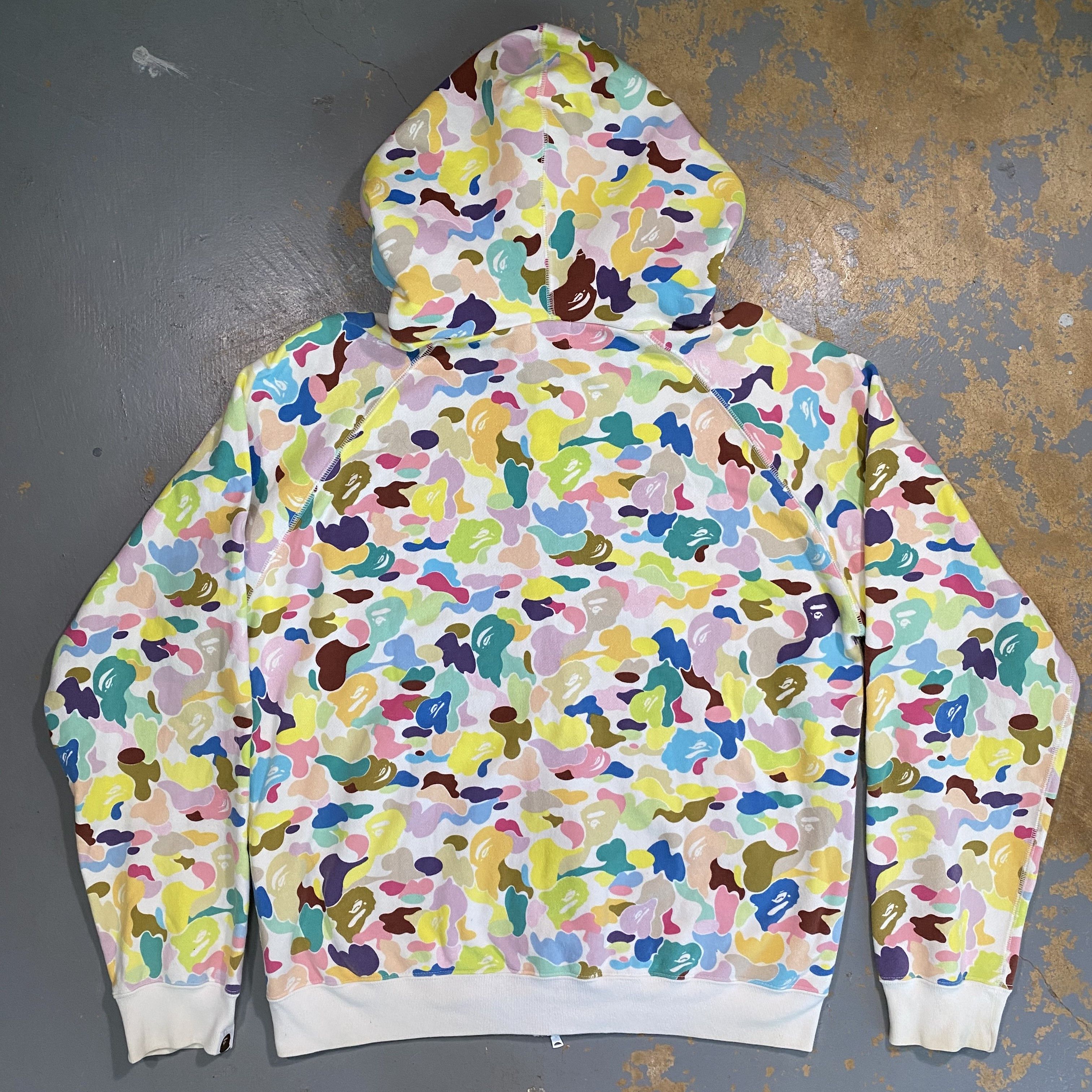 Bape Bape Multicolor Camo Full Zip Hoodie Size US M / EU 48-50 / 2 - 2 Thumbnail