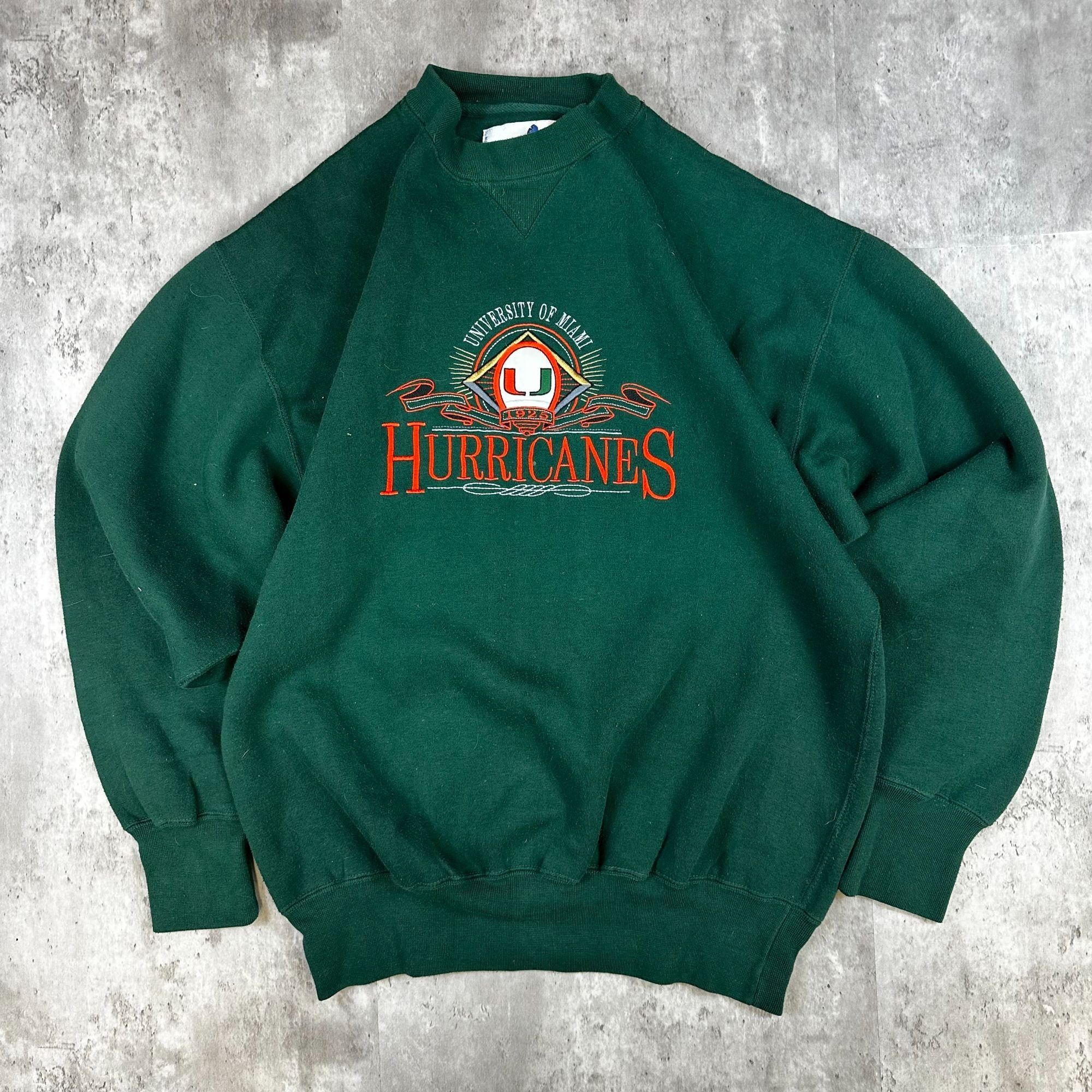 Vintage Vintage University Of Miami Hurricanes Sweatshirt L Midwest Size US L / EU 52-54 / 3 - 1 Thumbnail