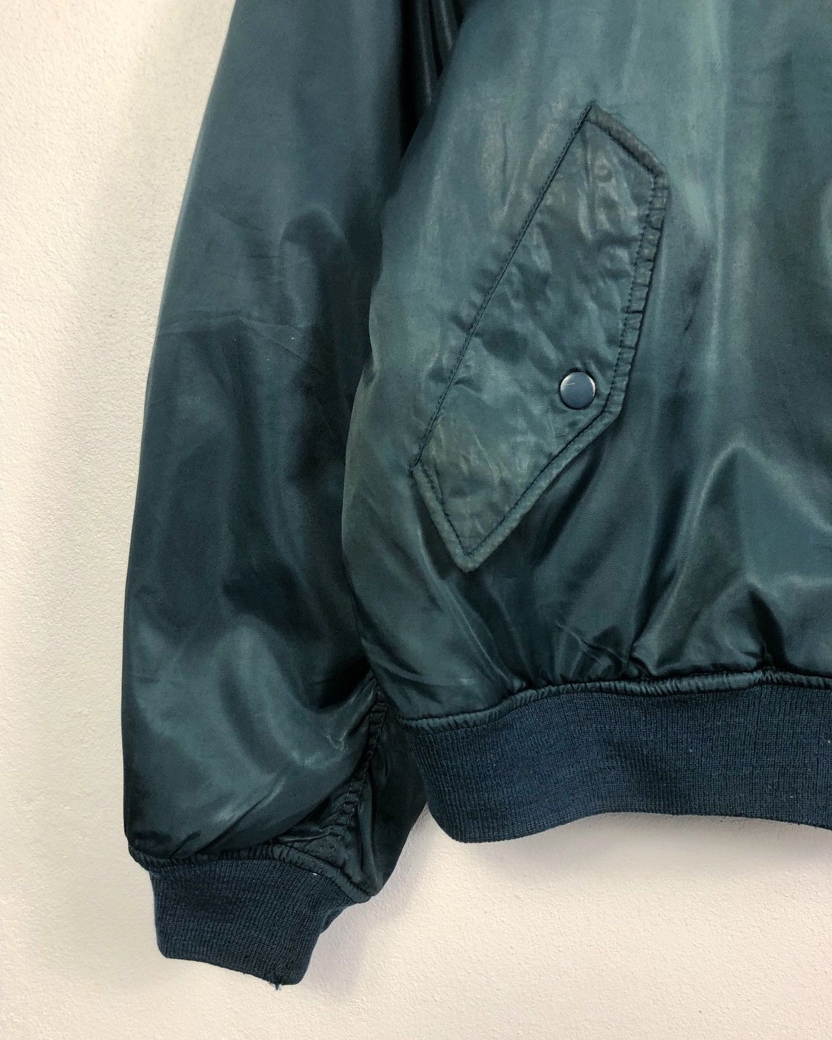 Vintage Rare Vintage Phantom Military MA-1 Reversible Bomber Jacket Size US XXL / EU 58 / 5 - 4 Thumbnail