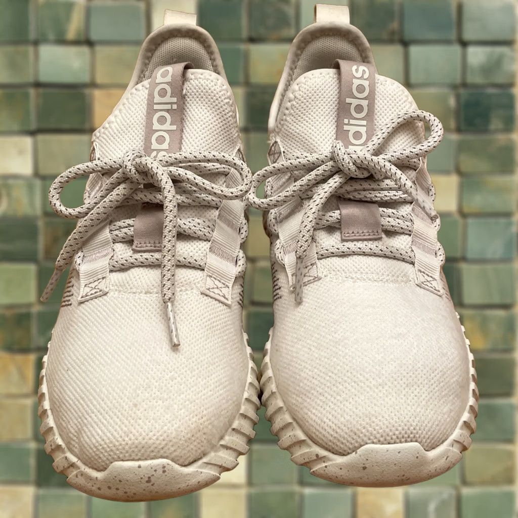 Adidas VINTAGE? adidas Kaptir Flow Running Shoes-Light Beige Size 10 Speckled Women Sneaker B US 10 Beige Speckled Adidas Kaptir Flow Women Shoes Size US 10 / IT 40 - 1 Thumbnail