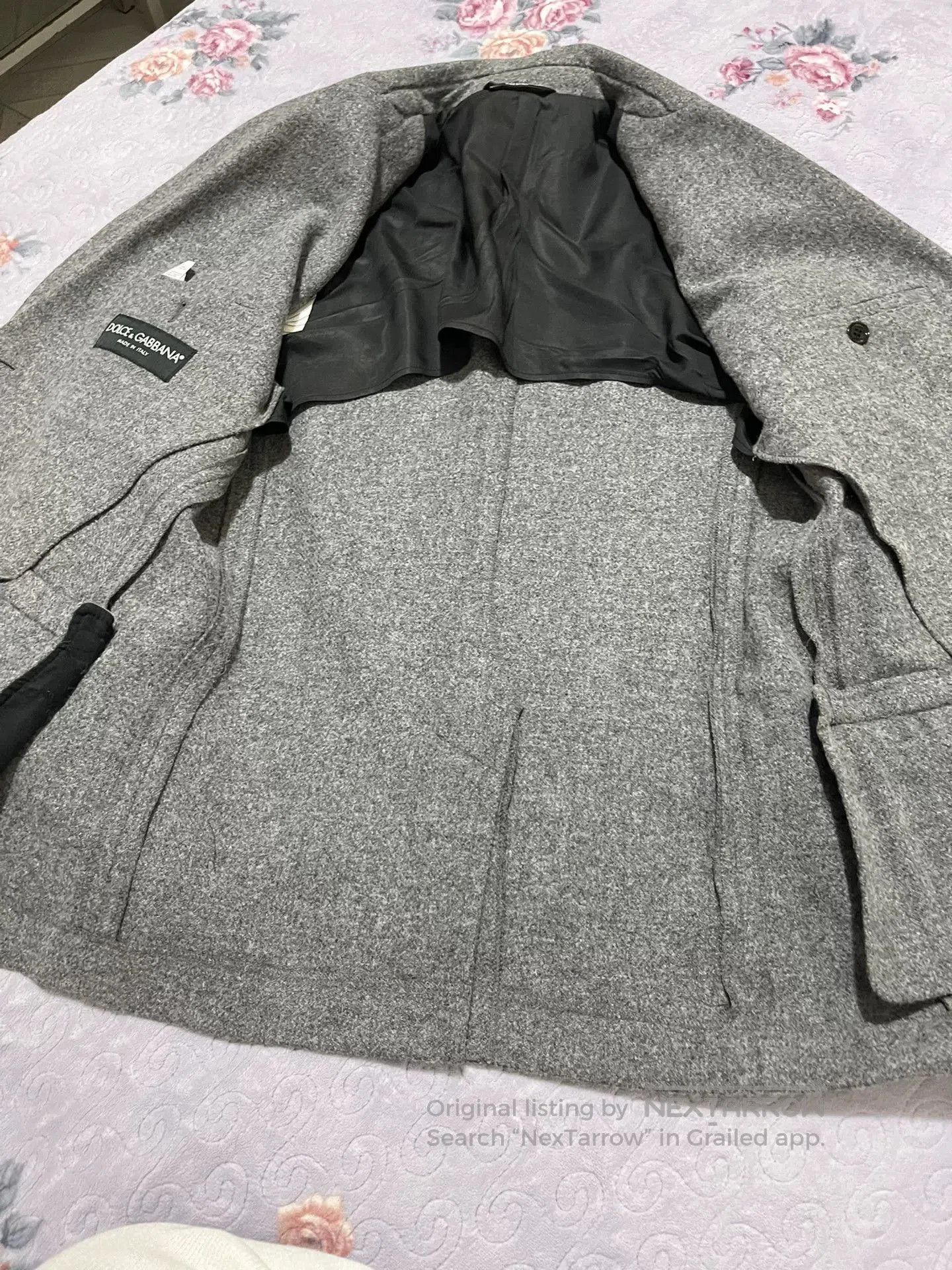 Dolce & Gabbana Dolce & Gabbana Gray Wool Blazer. Size US M / EU 48-50 / 2 - 2 Thumbnail