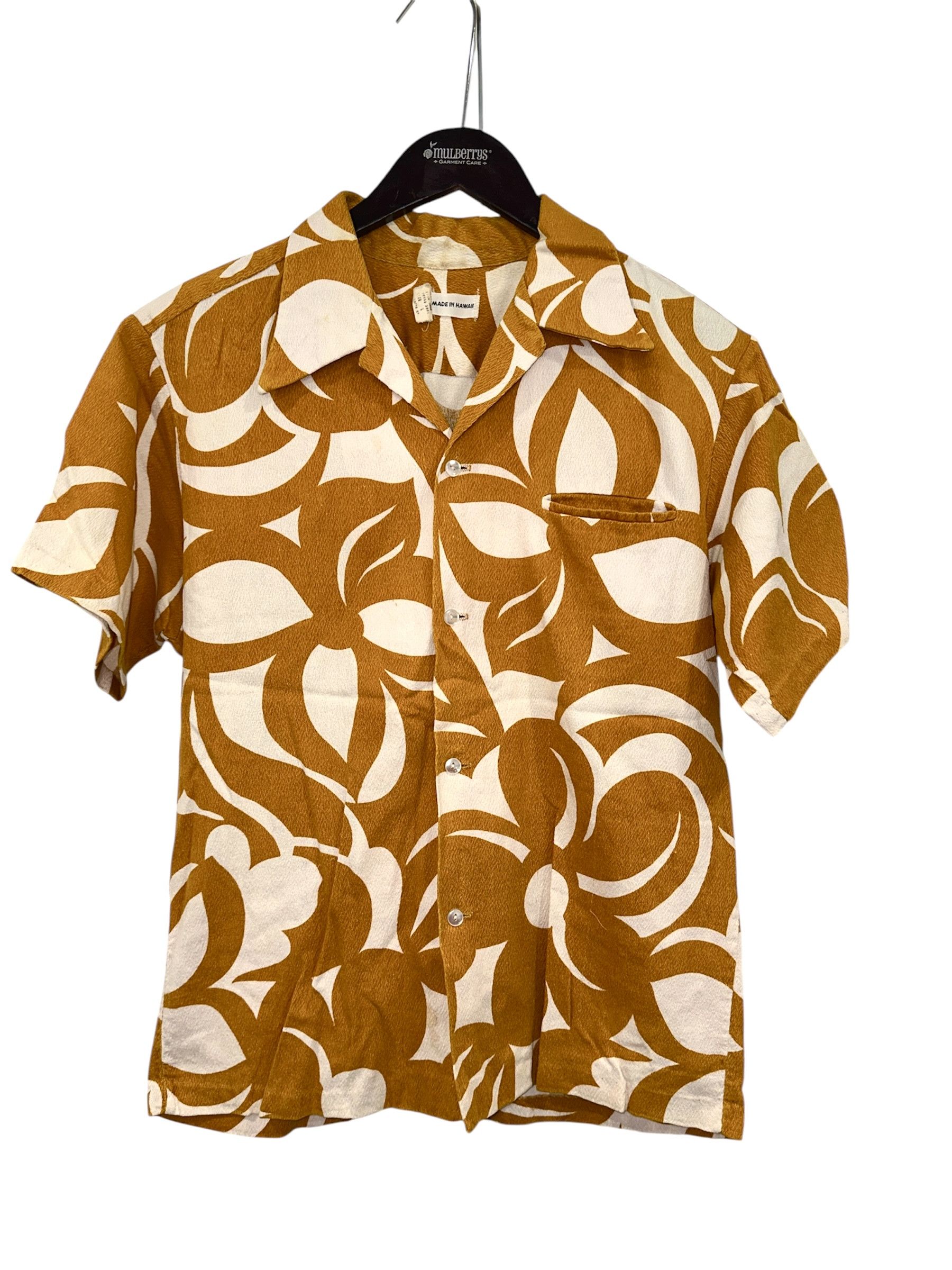 Other Vintage 70s Hawaiian Bar Cloth Shirt Size US S / EU 44-46 / 1 - 1 Thumbnail